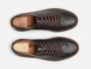 Huxley Sneaker - Deerskin Burgundy sold by GORAL