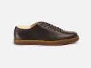 Huxley Sneaker - Deerskin Burgundy sold by GORAL