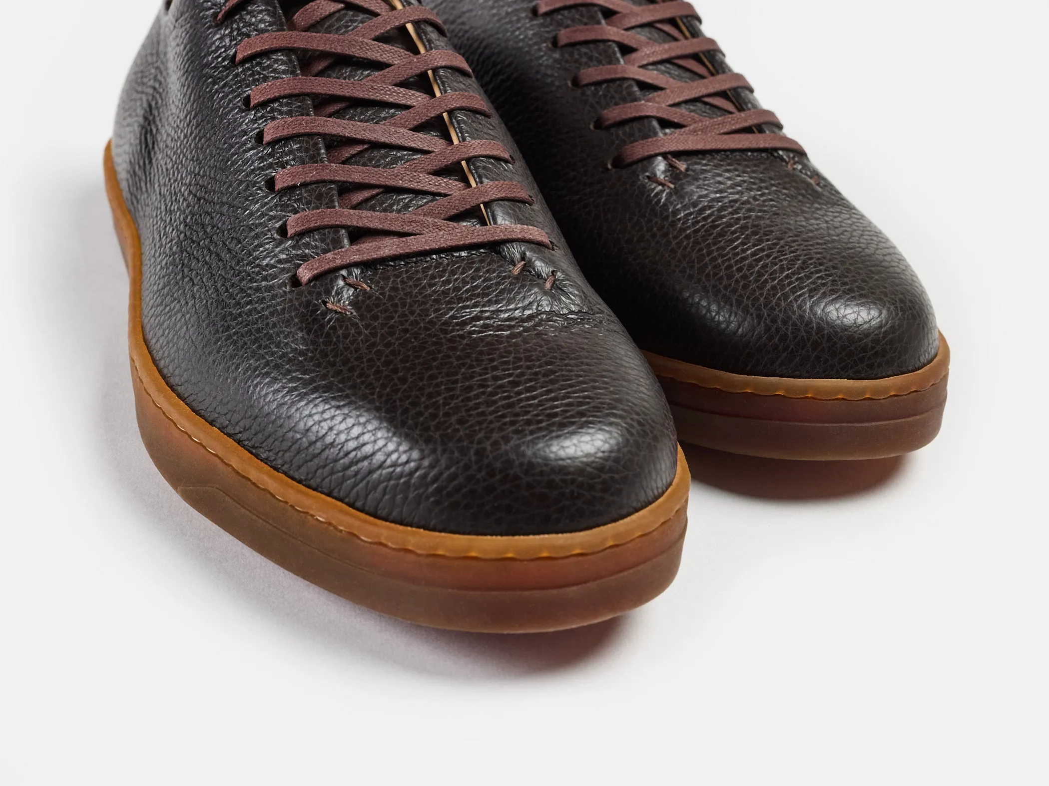 Huxley Sneaker - Deerskin Chocolate sold by GORAL product image thumbnail 4