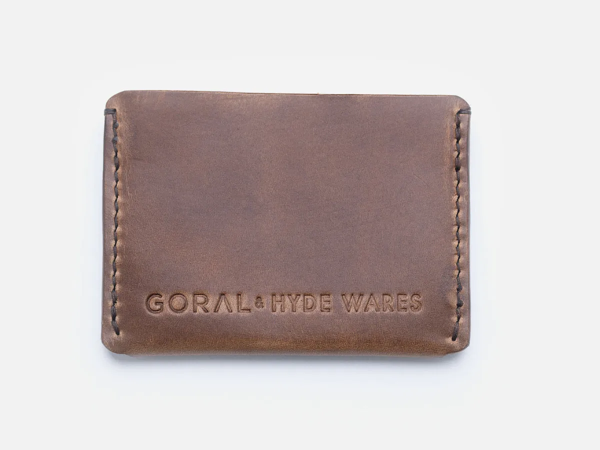 Horween Leather Natural Card Holder sold by GORAL product image thumbnail 2