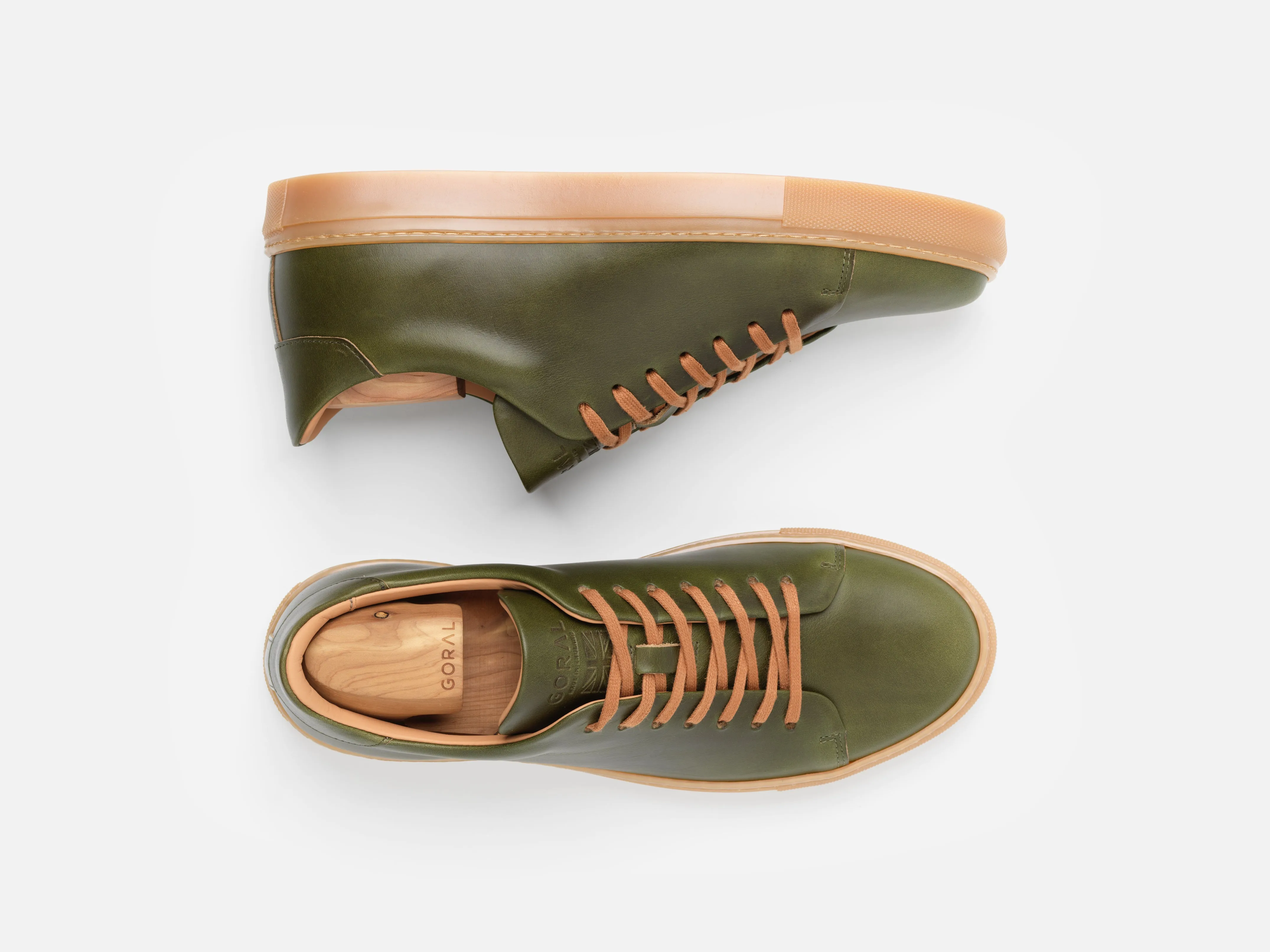 The Mellor II Sneaker - Horween Forest Green Leather sold by GORAL product image thumbnail 2