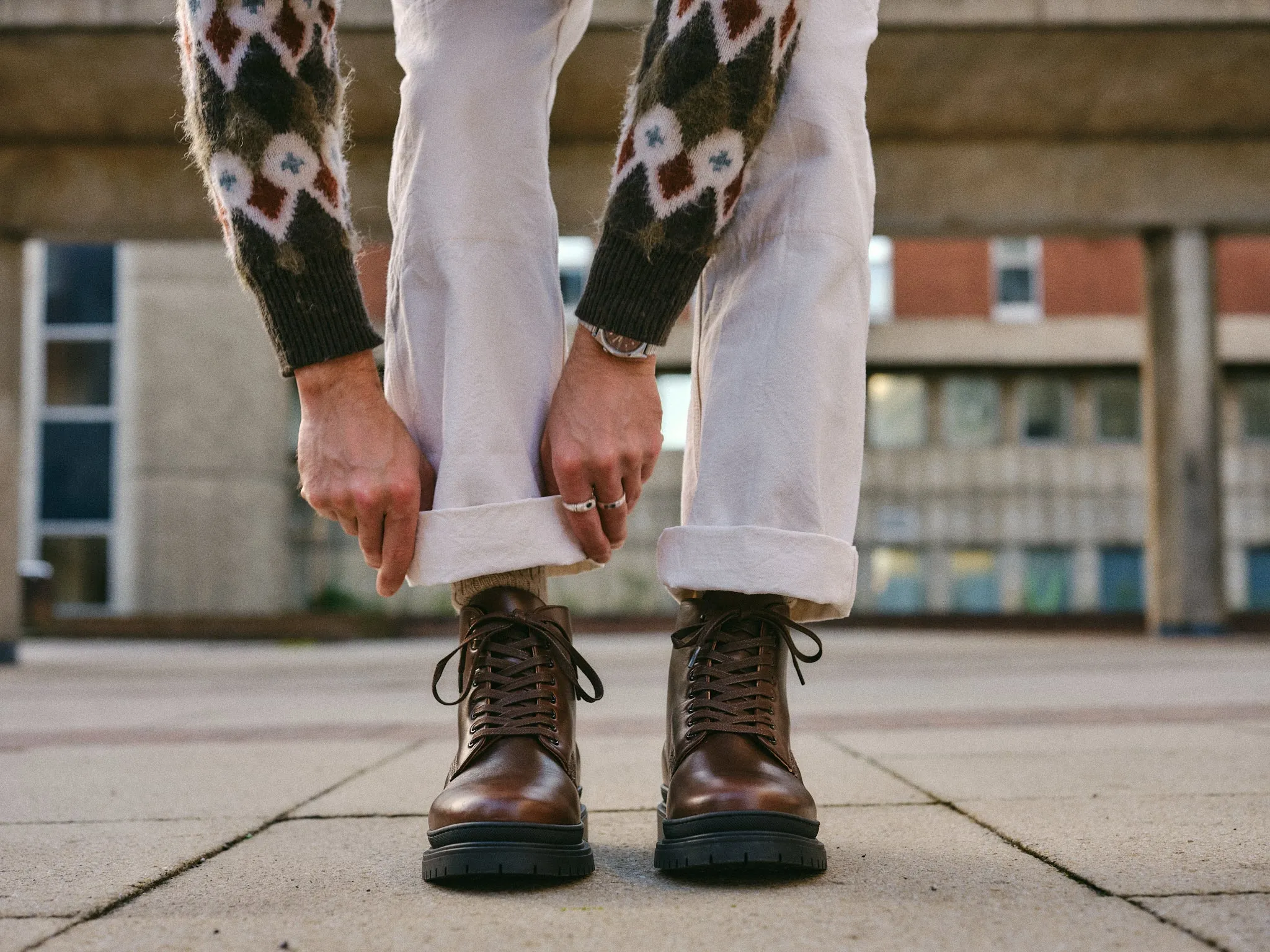 The Sharman Boot - Horween Dark Brown Leather sold by GORAL product image thumbnail 5
