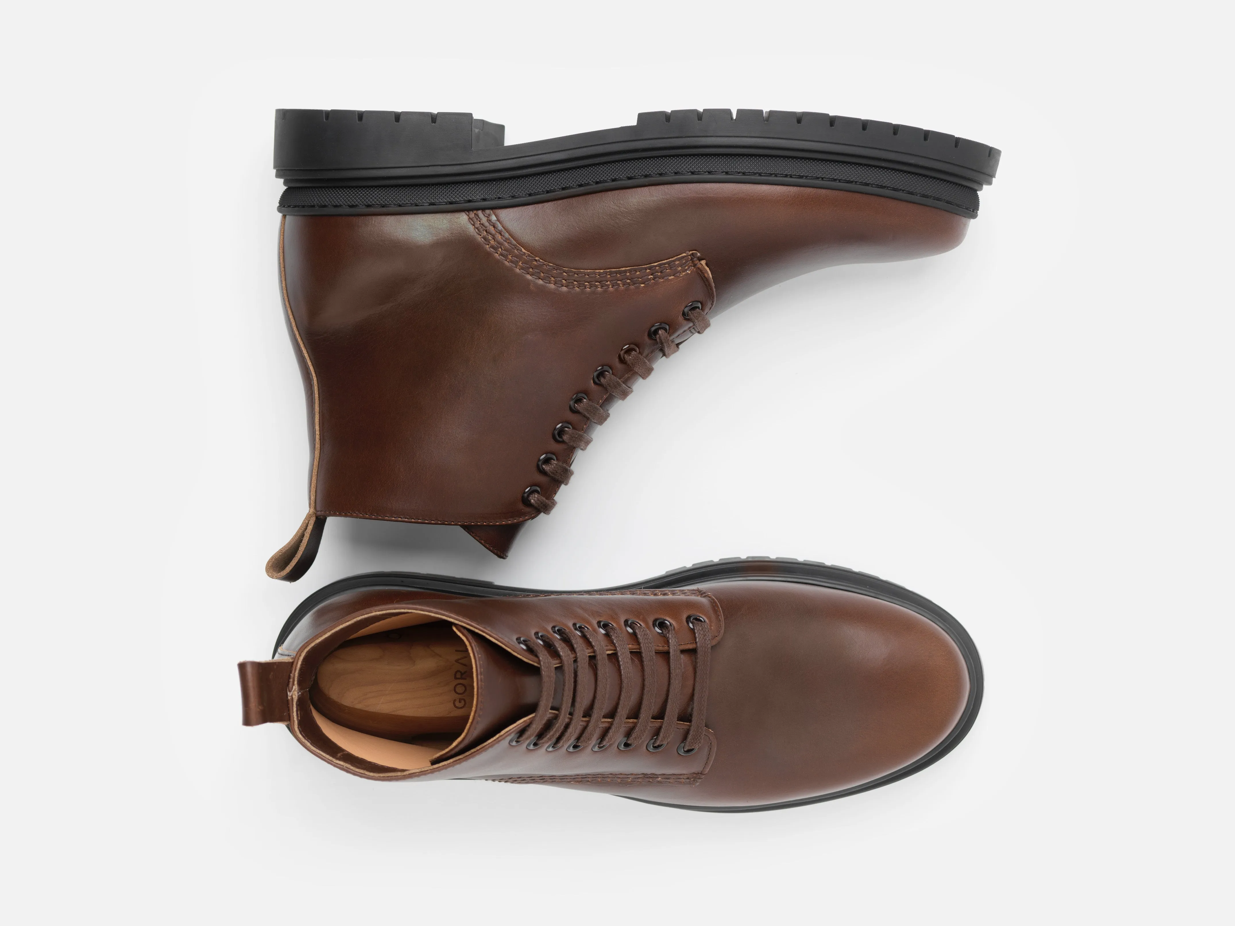 The Sharman Boot - Horween Dark Brown Leather sold by GORAL product image thumbnail 2