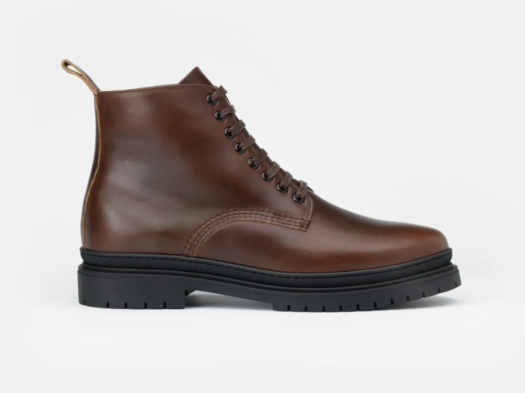 The Sharman Boot - Horween Dark Brown Leather made by GORAL