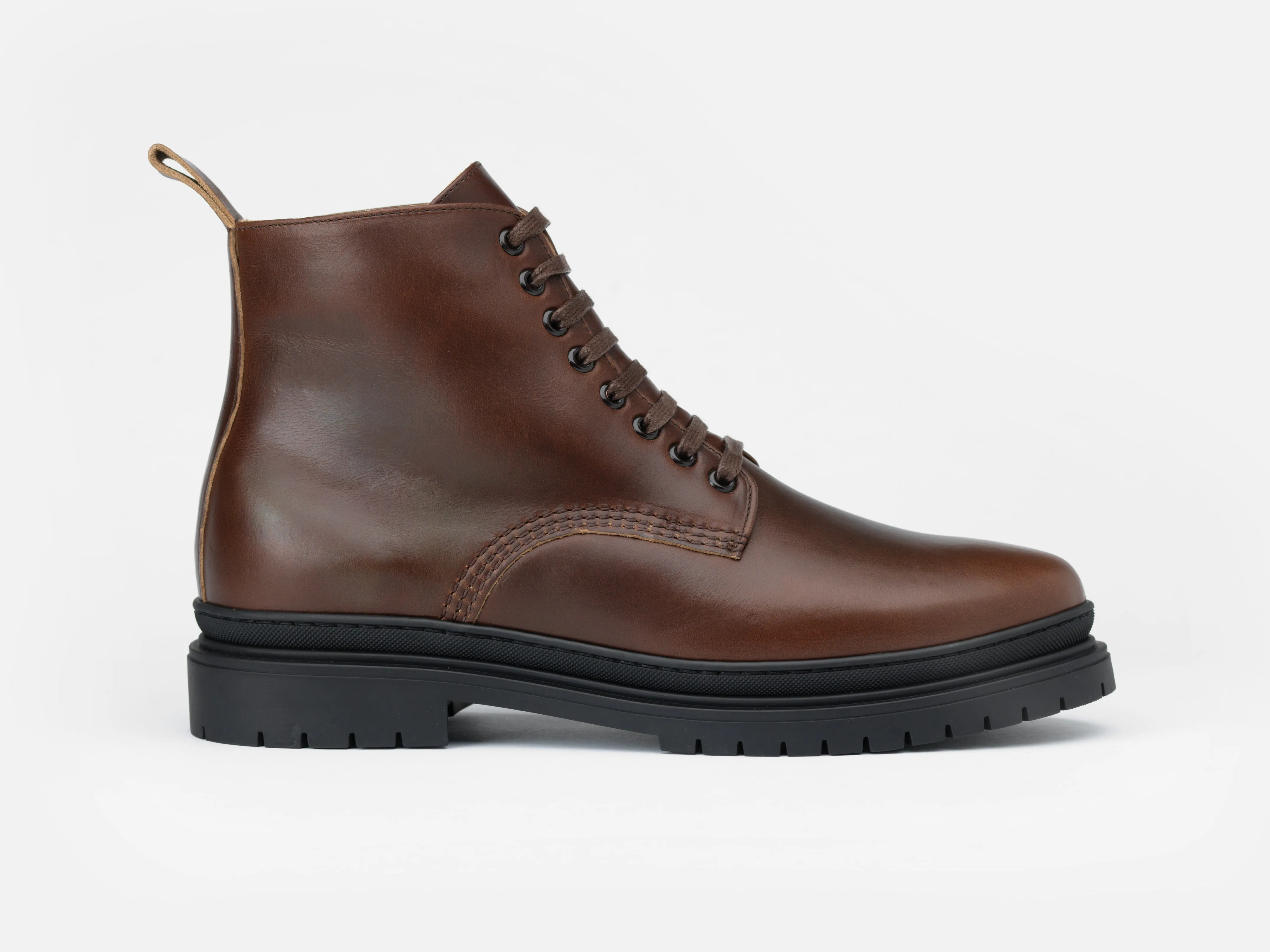 The Sharman Boot - Horween Dark Brown Leather sold by GORAL