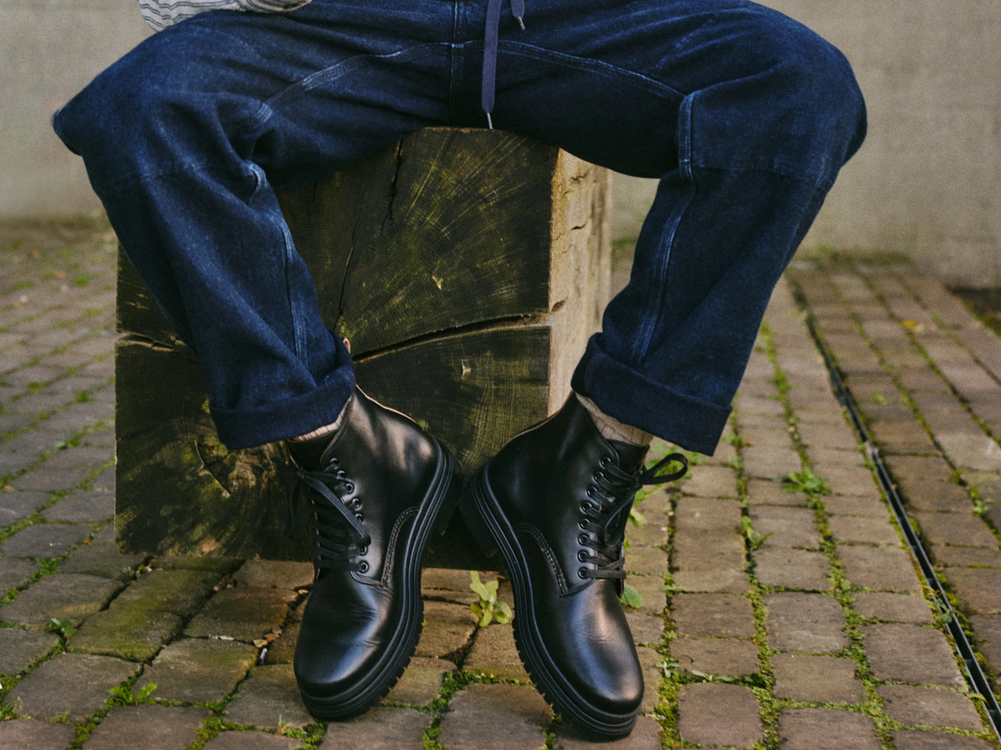 SHARMAN Boot - Horween Black Leather sold by GORAL product image thumbnail 5