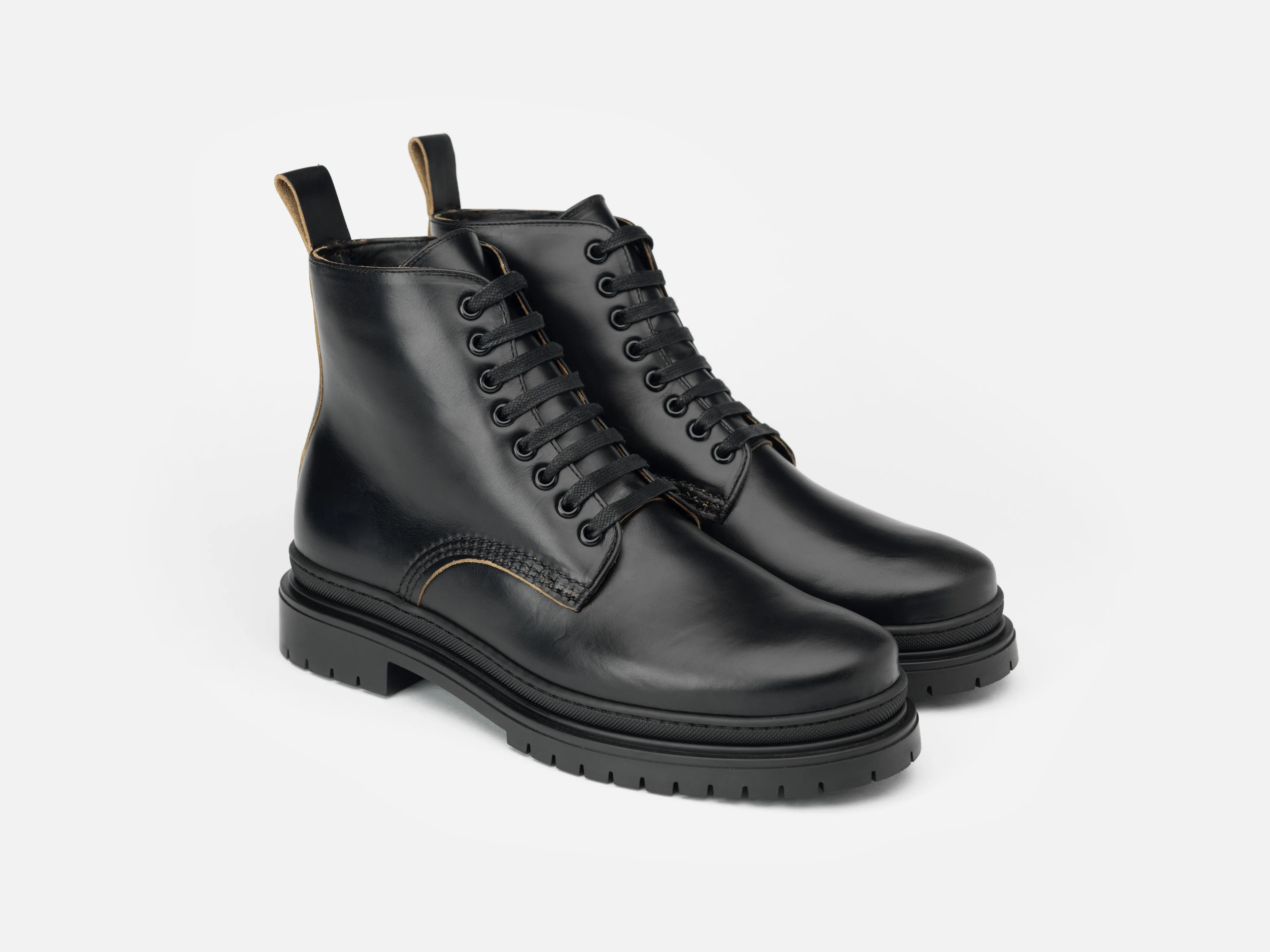 SHARMAN Boot - Horween Black Leather sold by GORAL product image thumbnail 3