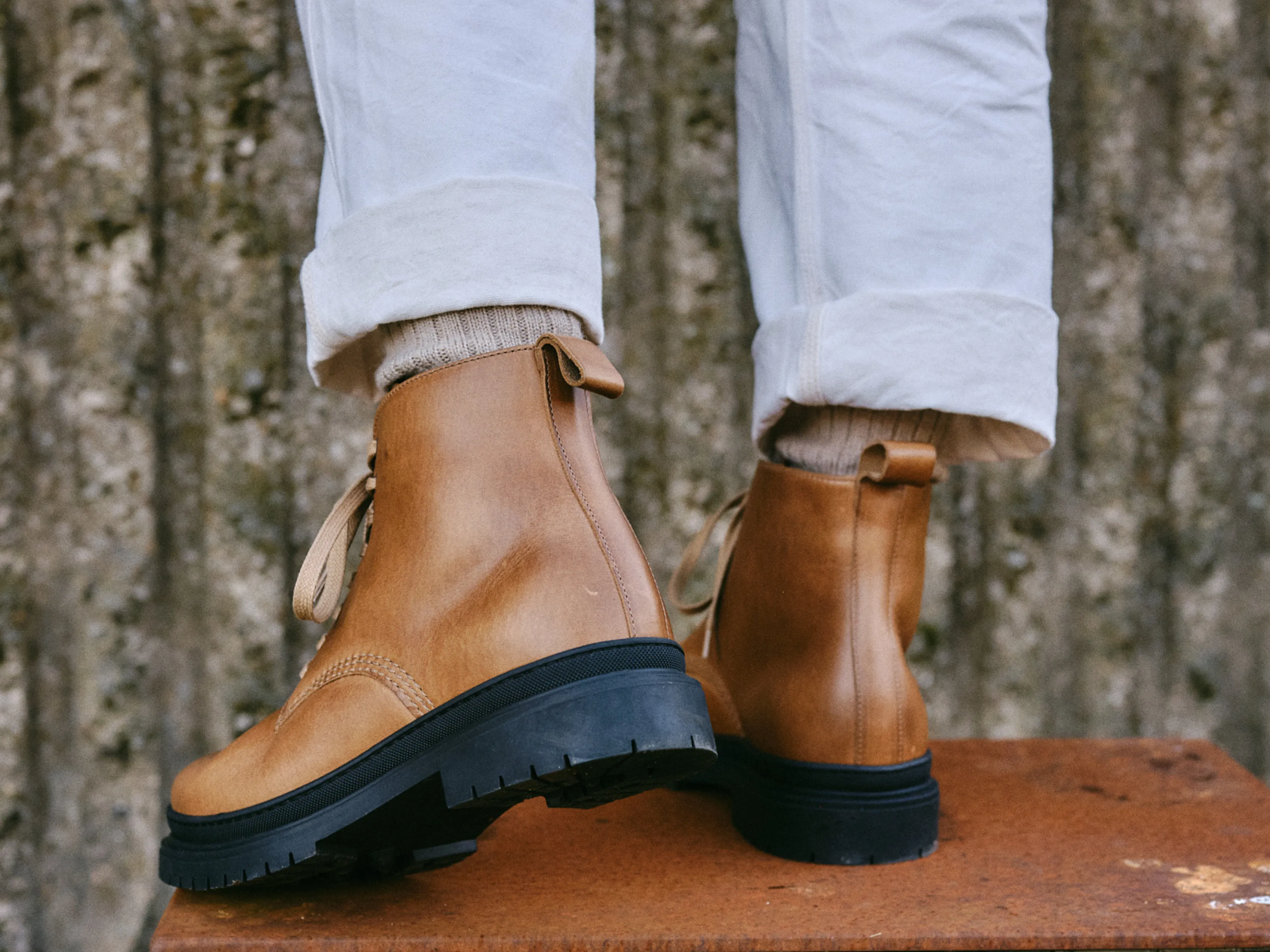 The Sharman Boot - Horween Natural Leather sold by GORAL product image thumbnail 5