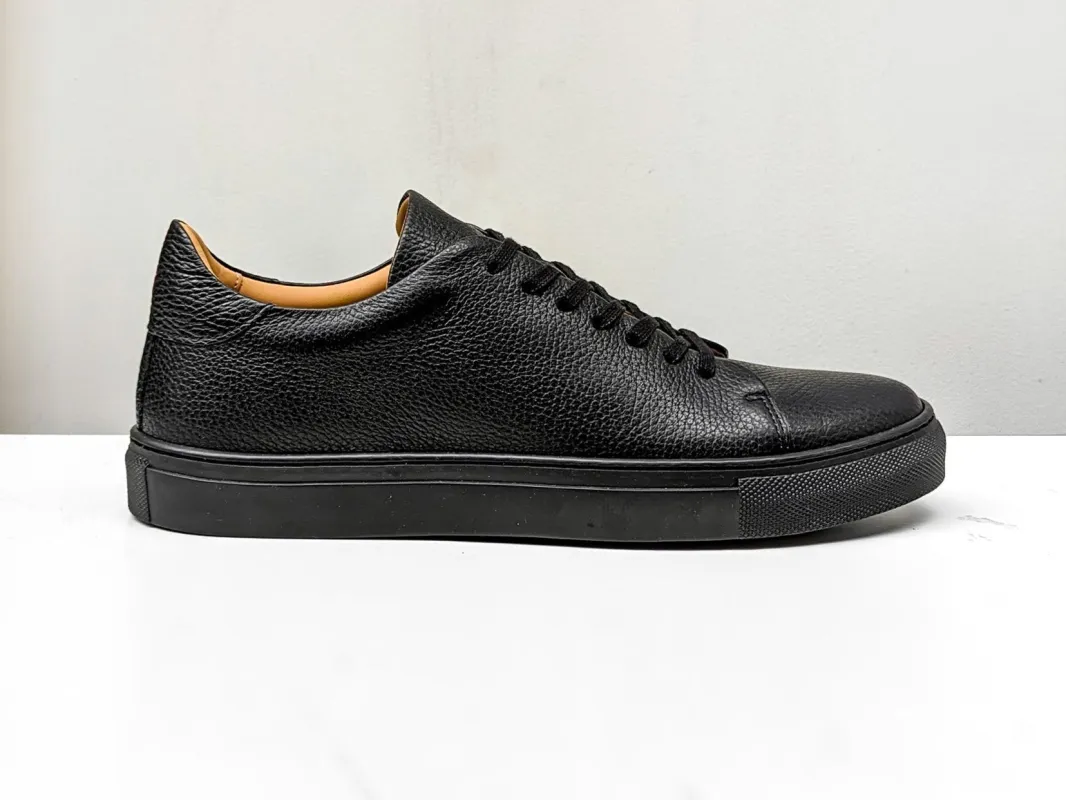 The Mellor II Sneaker - Mastrotto Adria Black Leather (Womens) sold by GORAL