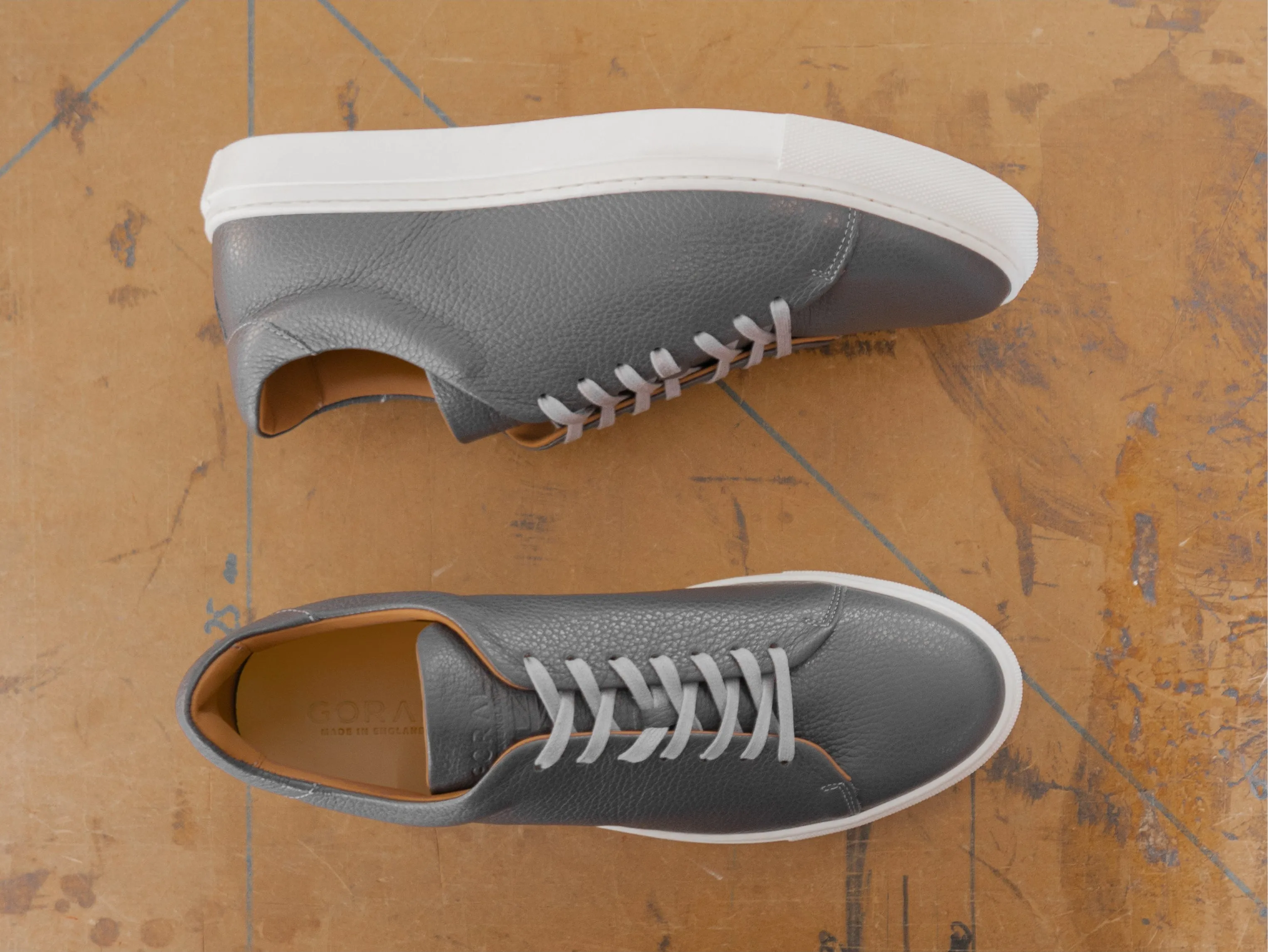 The Mellor II Sneaker - Mastrotto Adria Fog Leather (Womens) sold by GORAL product image thumbnail 2