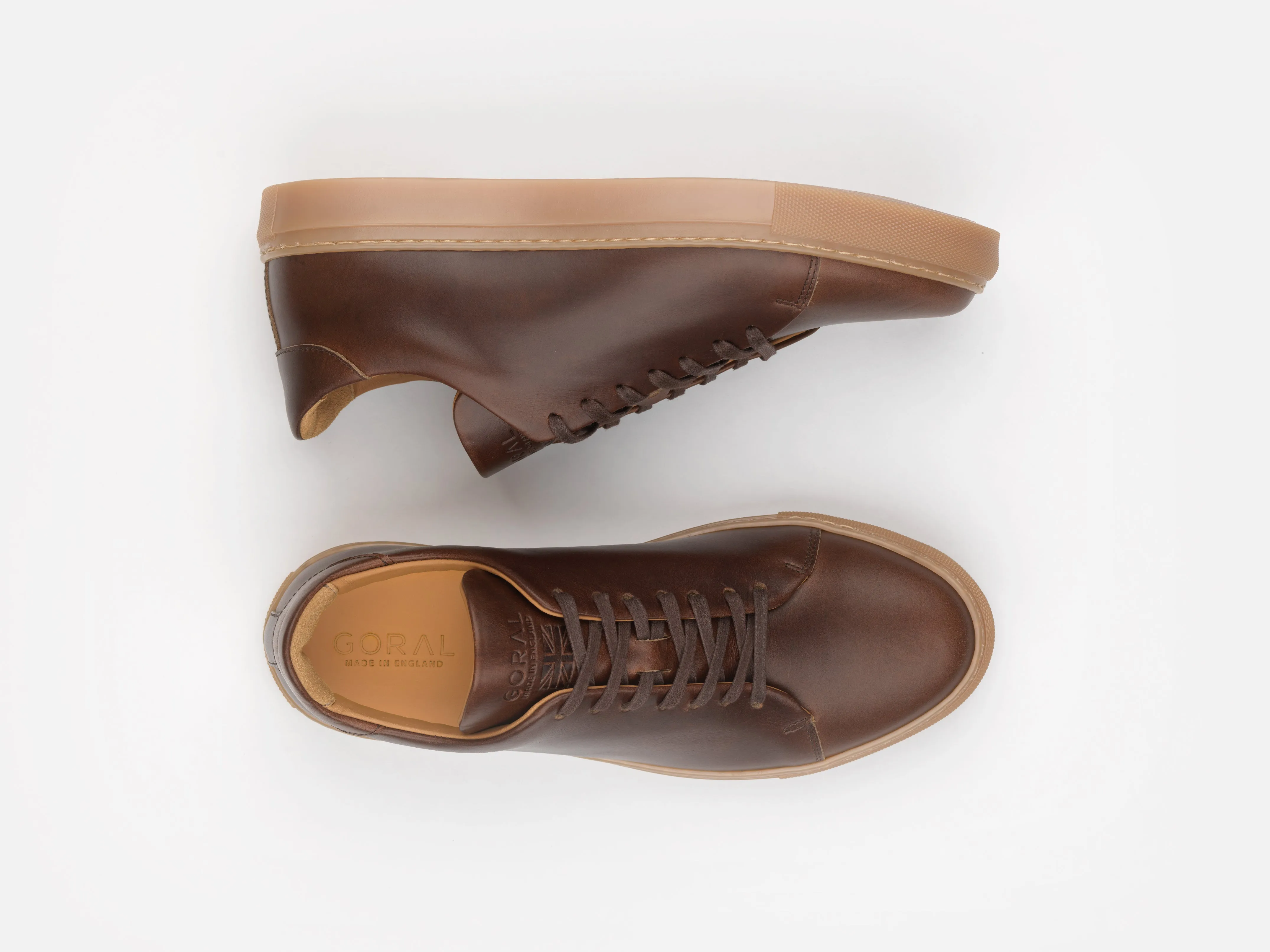 The Mellor II Sneaker - Horween Dark Brown Leather (Womens) sold by GORAL product image thumbnail 2