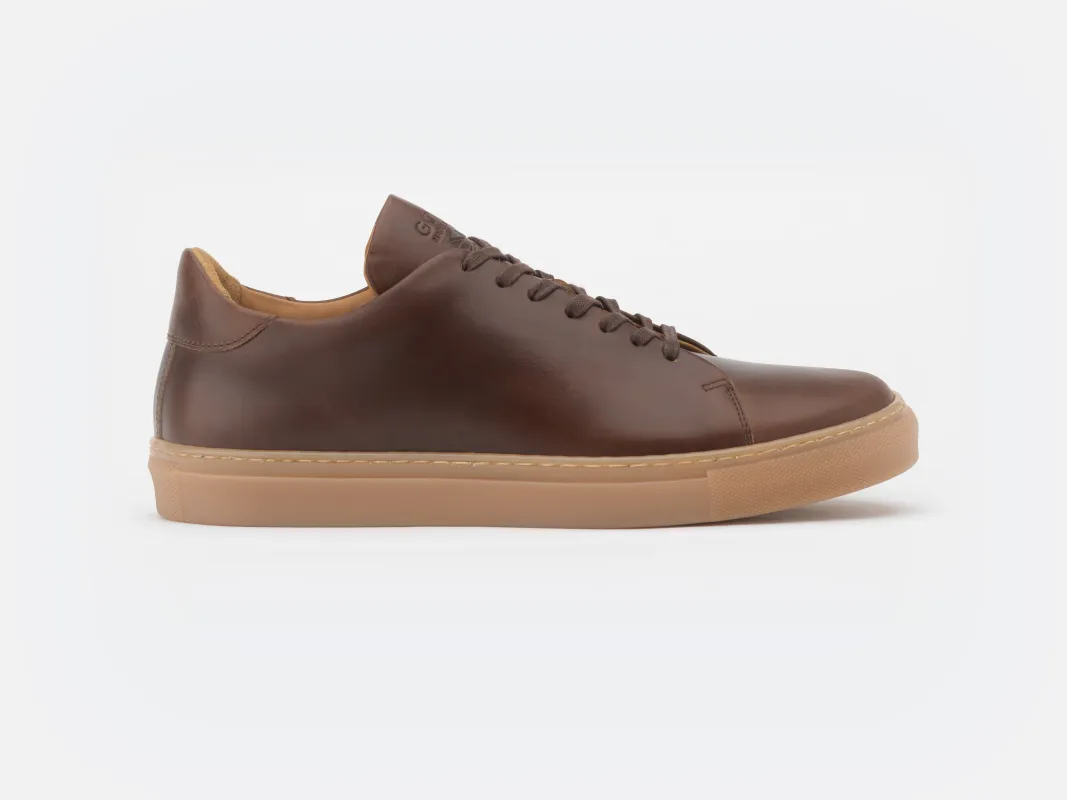 The Mellor II Sneaker - Horween Dark Brown Leather (Womens) sold by GORAL
