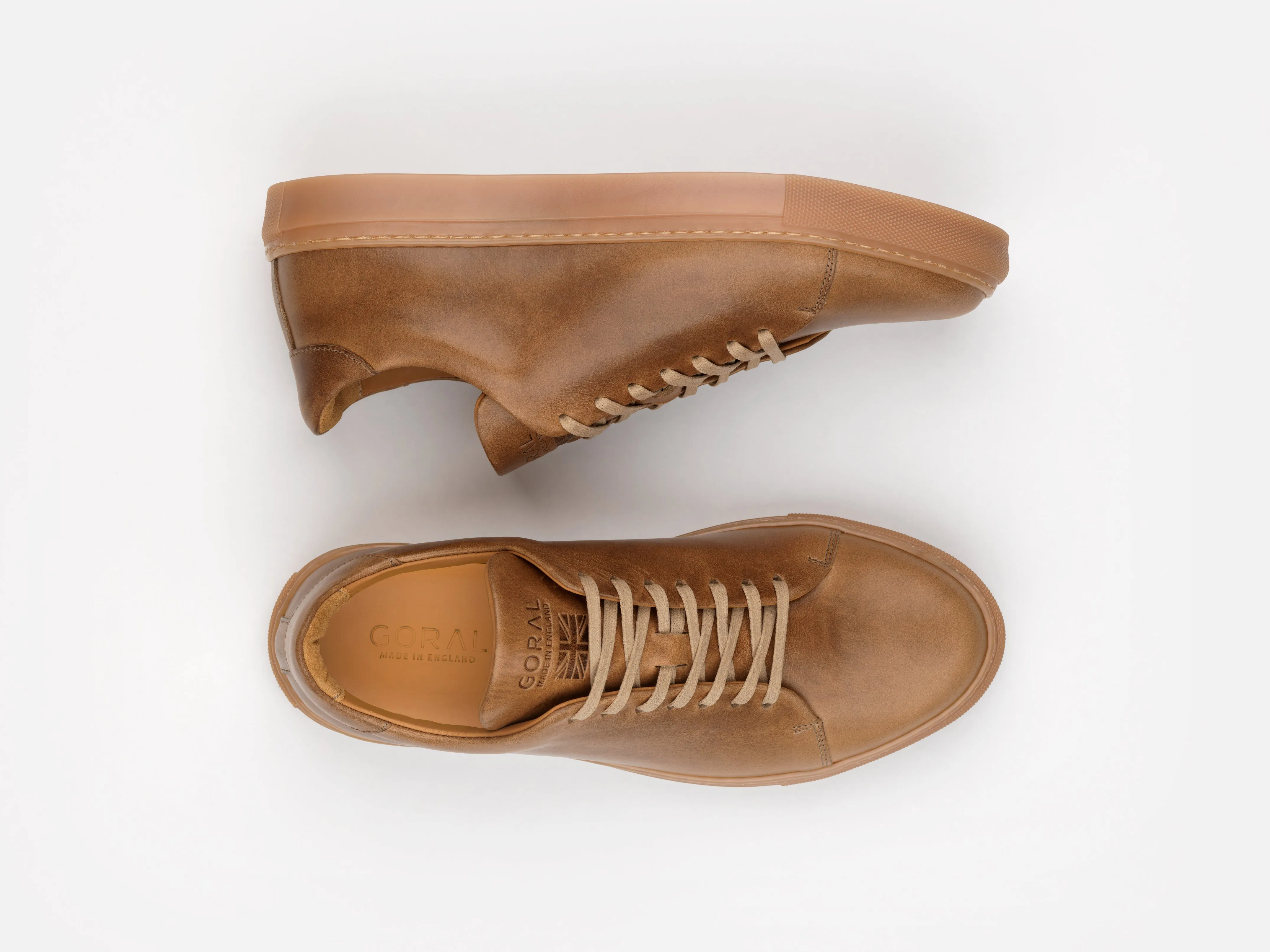 The Mellor II Sneaker - Horween Natural Leather Ready To Ship sold by GORAL product image thumbnail 2