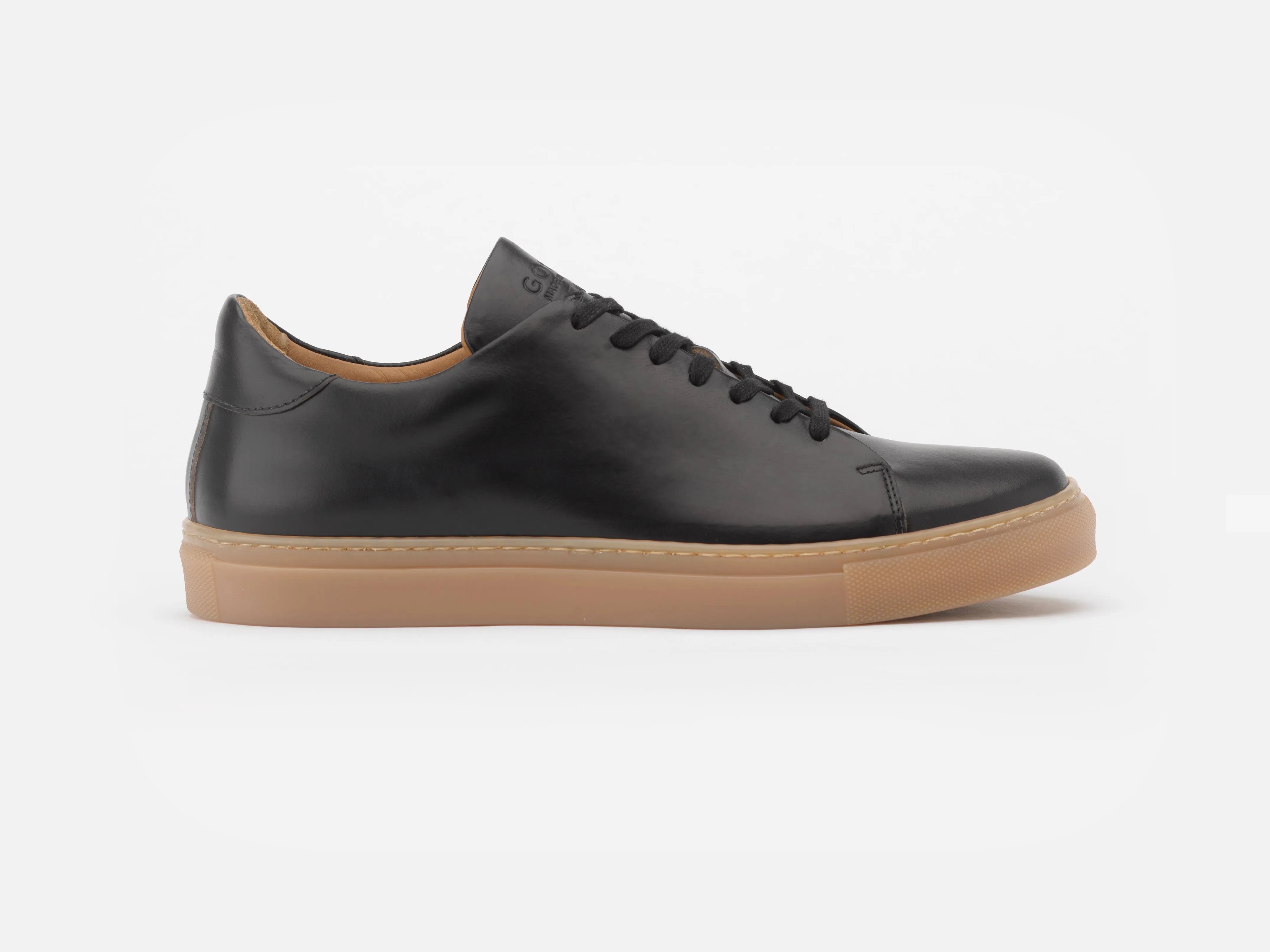 The Mellor II Sneaker - Horween Black Leather sold by GORAL