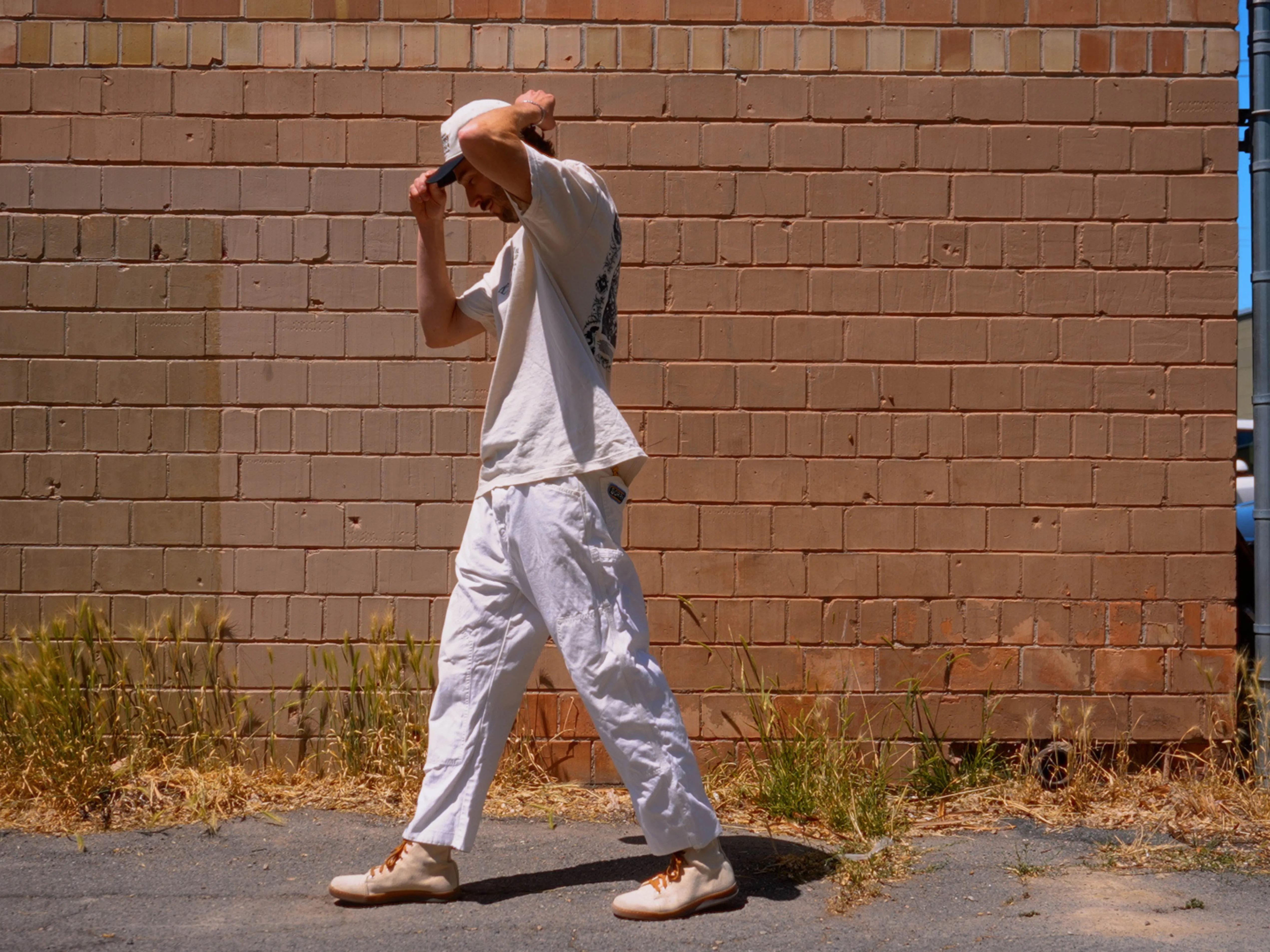 Rose Anvil X GORAL SMUGS High Top Sneaker 2.0 - Canvas Sock Eater Lactae Hevea PRE-ORDER sold by GORAL product image thumbnail 2