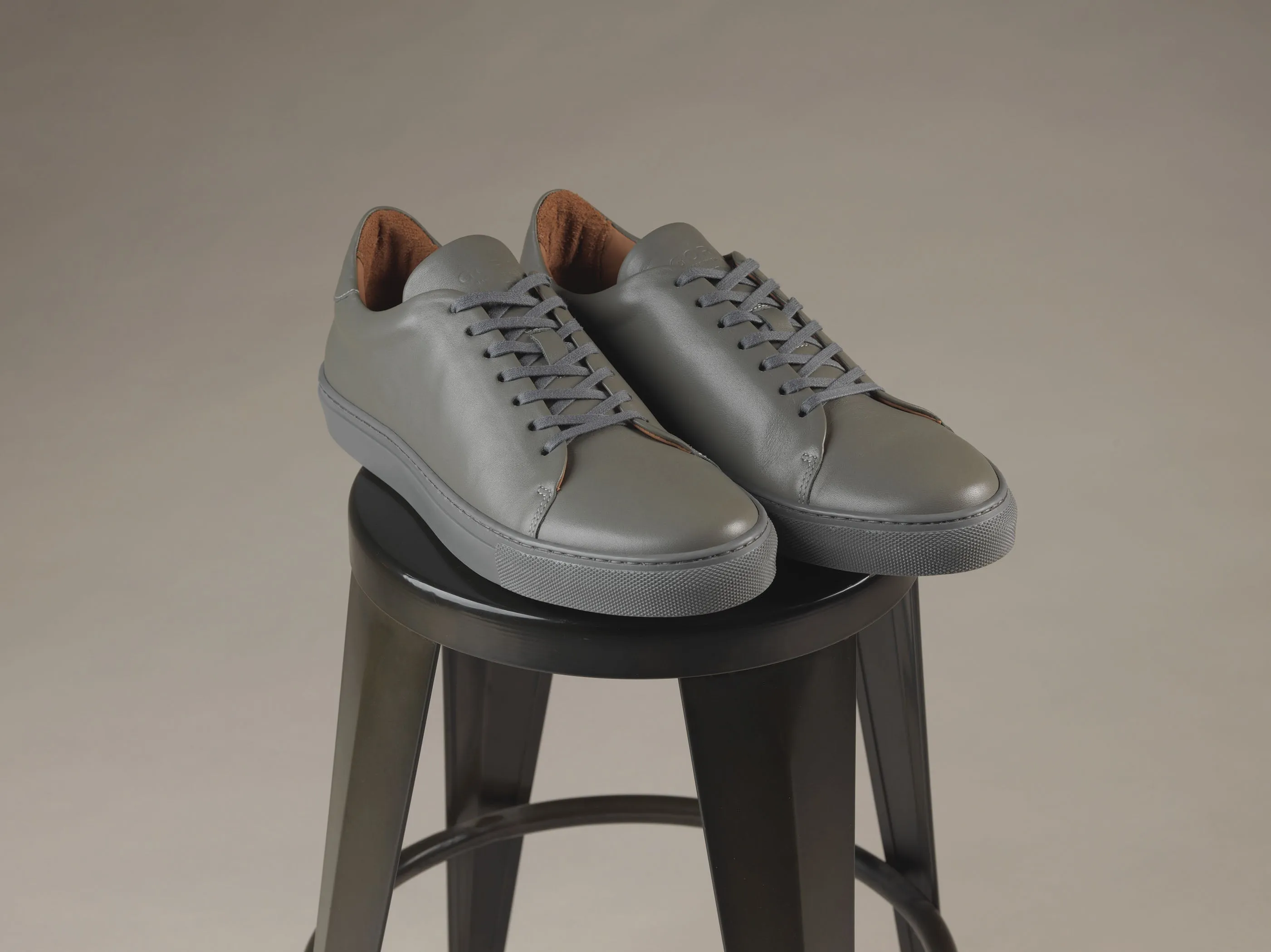 The Mellor II Sneaker - Tonal Grey Leather sold by GORAL product image thumbnail 3