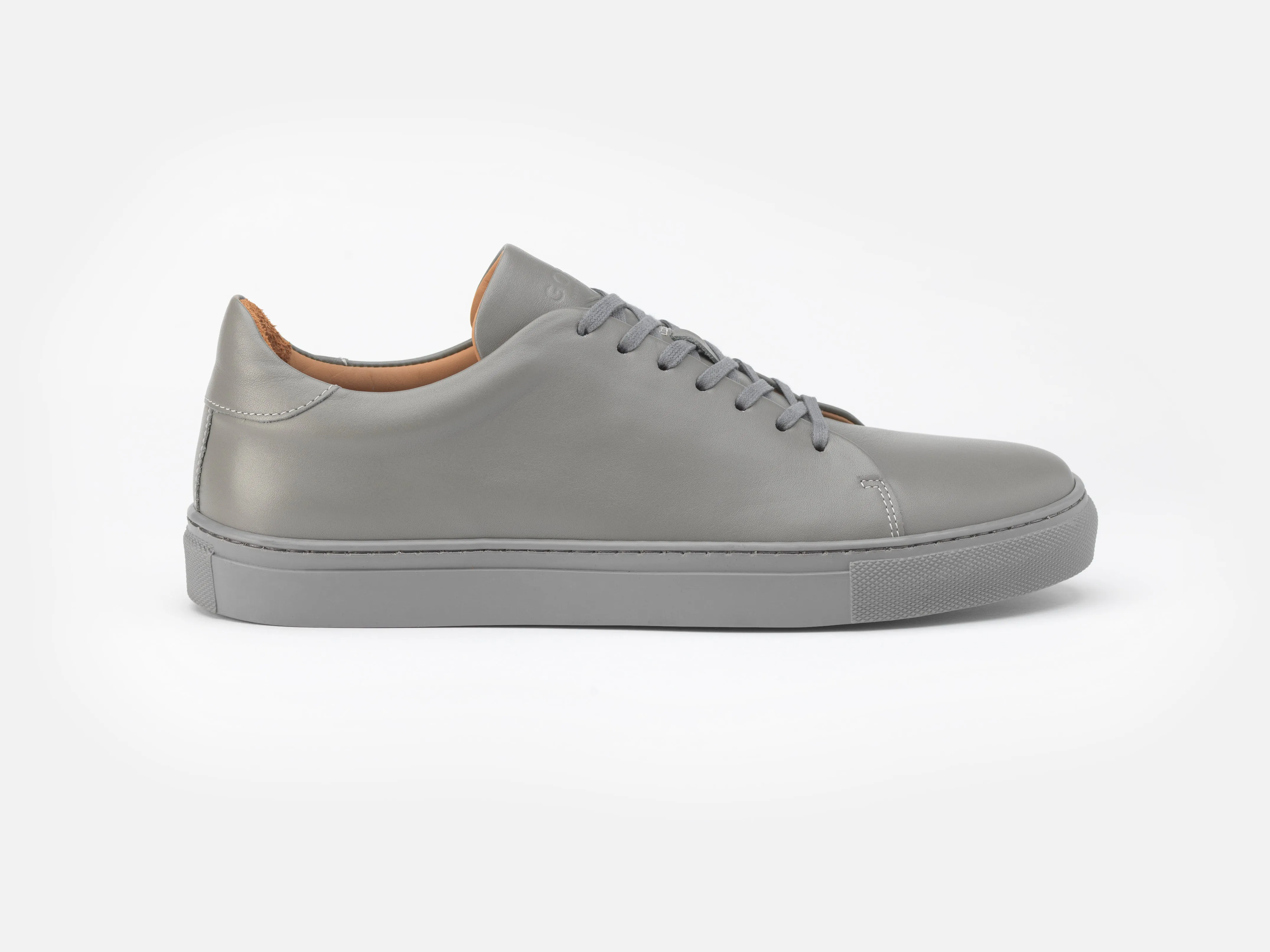 The Mellor II Sneaker - Tonal Grey Leather sold by GORAL