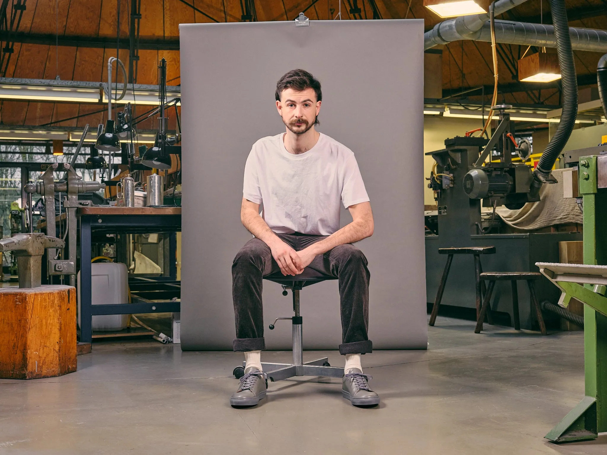 The Mellor II Sneaker - Tonal Grey Leather sold by GORAL product image thumbnail 4