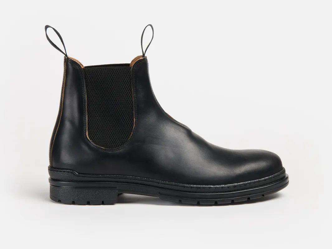 The Baslow Chelsea Boot - Horween Chromexcel Black Leather sold by GORAL