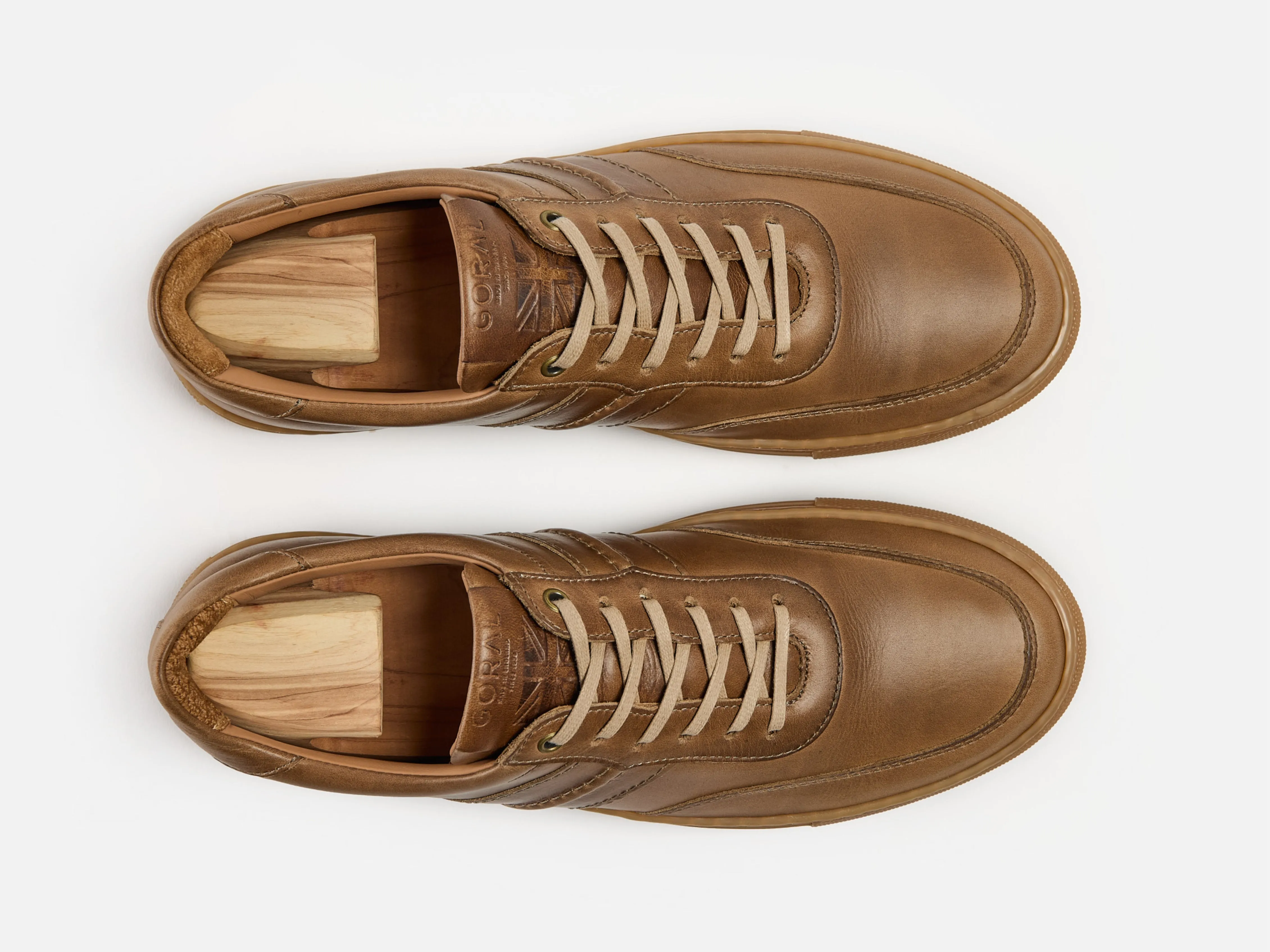 The Boulsover Low Top Sneakers - Horween Chromexcel Natural Brown Leather sold by GORAL product image thumbnail 5