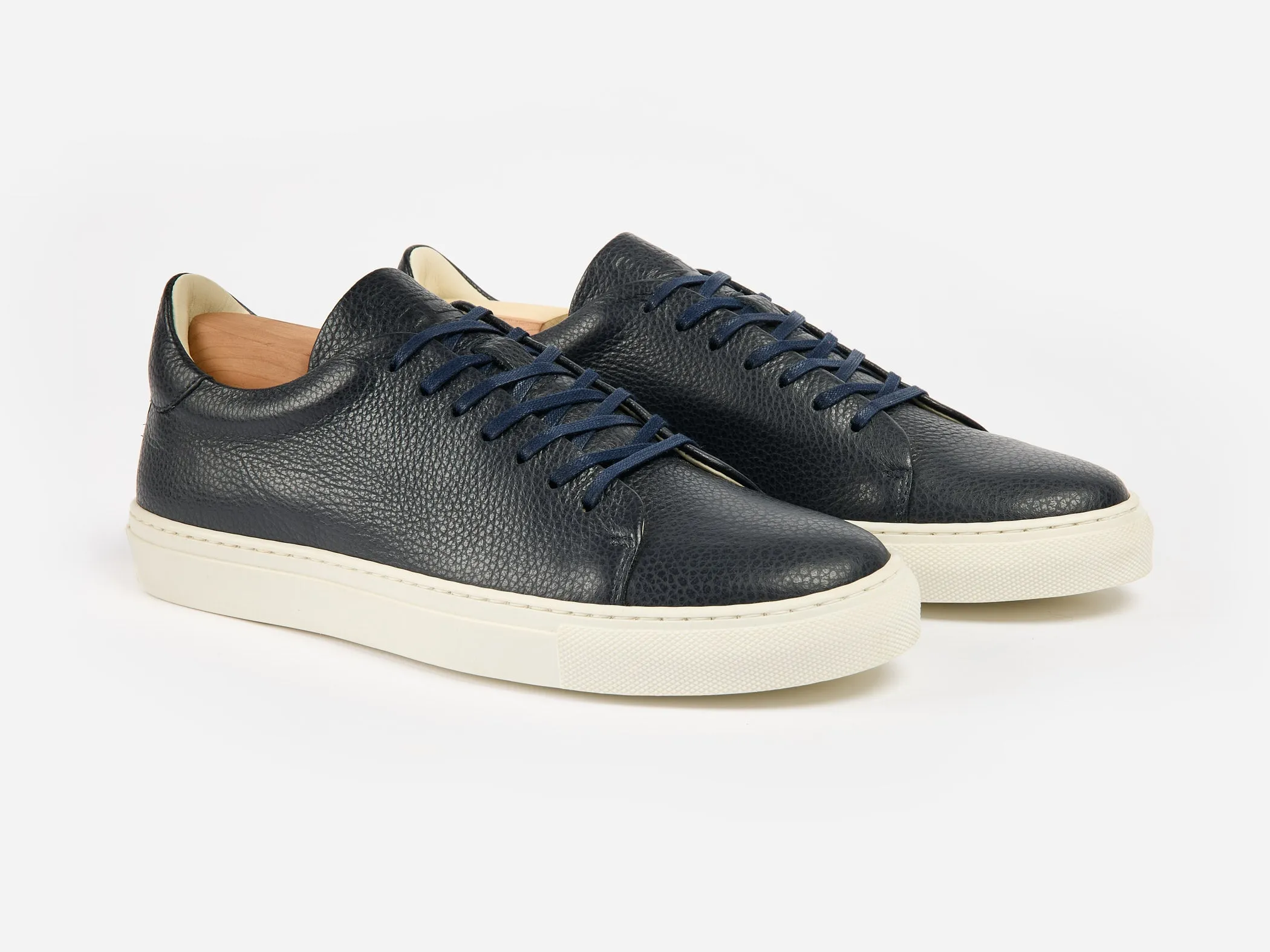 The Mellor II Sneaker - Mastrotto Adria Navy Leather - Ready To Ship sold by GORAL product image thumbnail 4