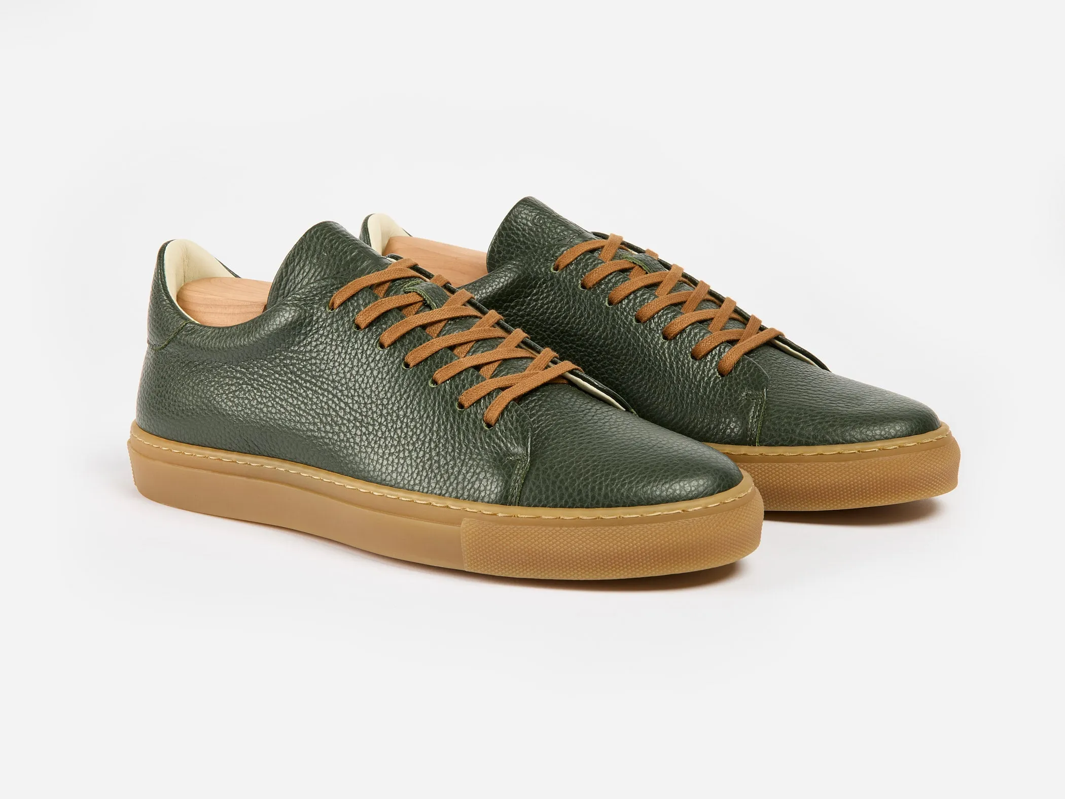 The Mellor II Sneaker - Mastrotto Adria Green Leather - Ready To Ship sold by GORAL product image thumbnail 3