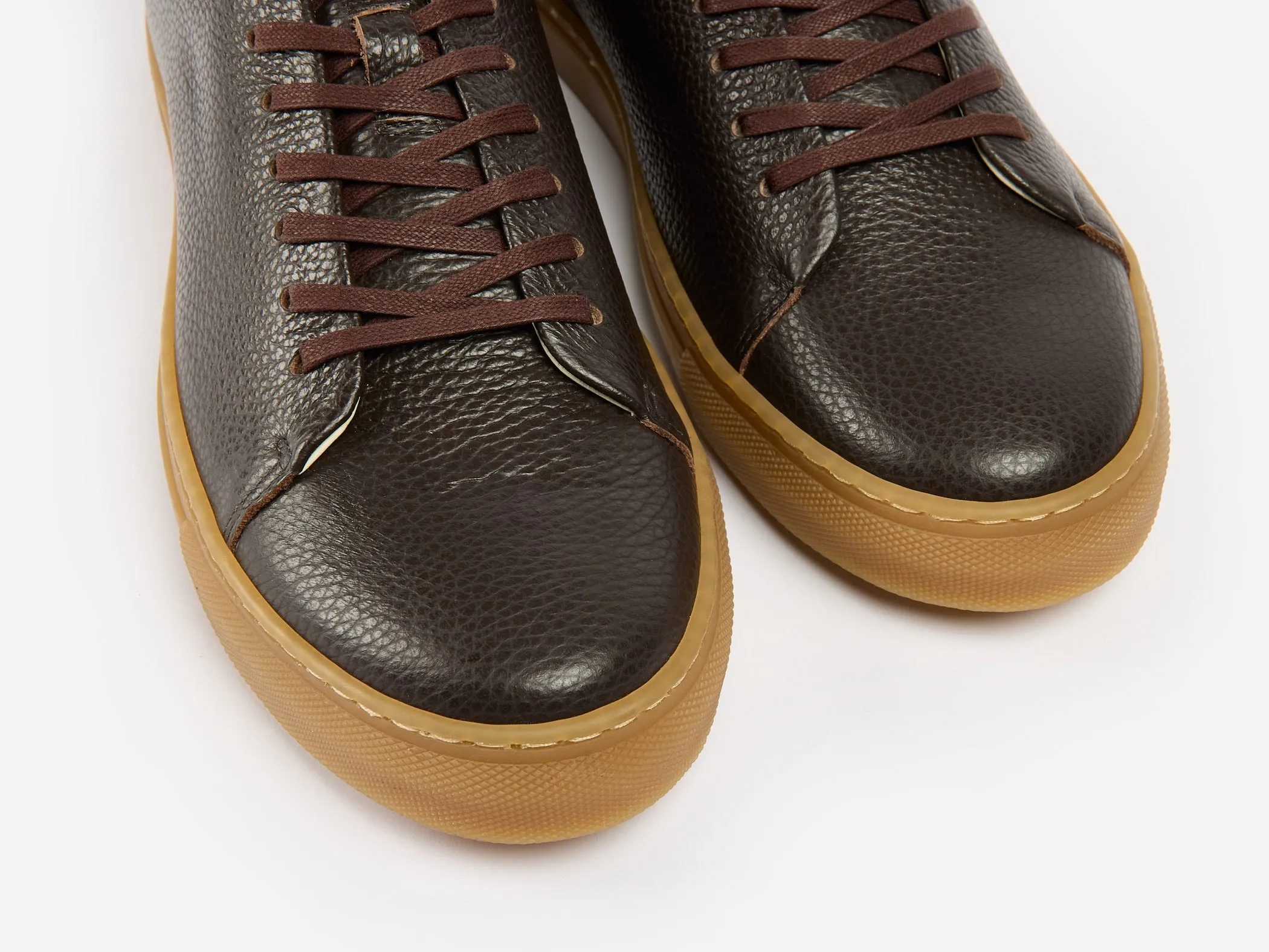 The Mellor II Sneaker - Mastrotto Adria Chocolate Leather - Ready To Ship sold by GORAL product image thumbnail 5