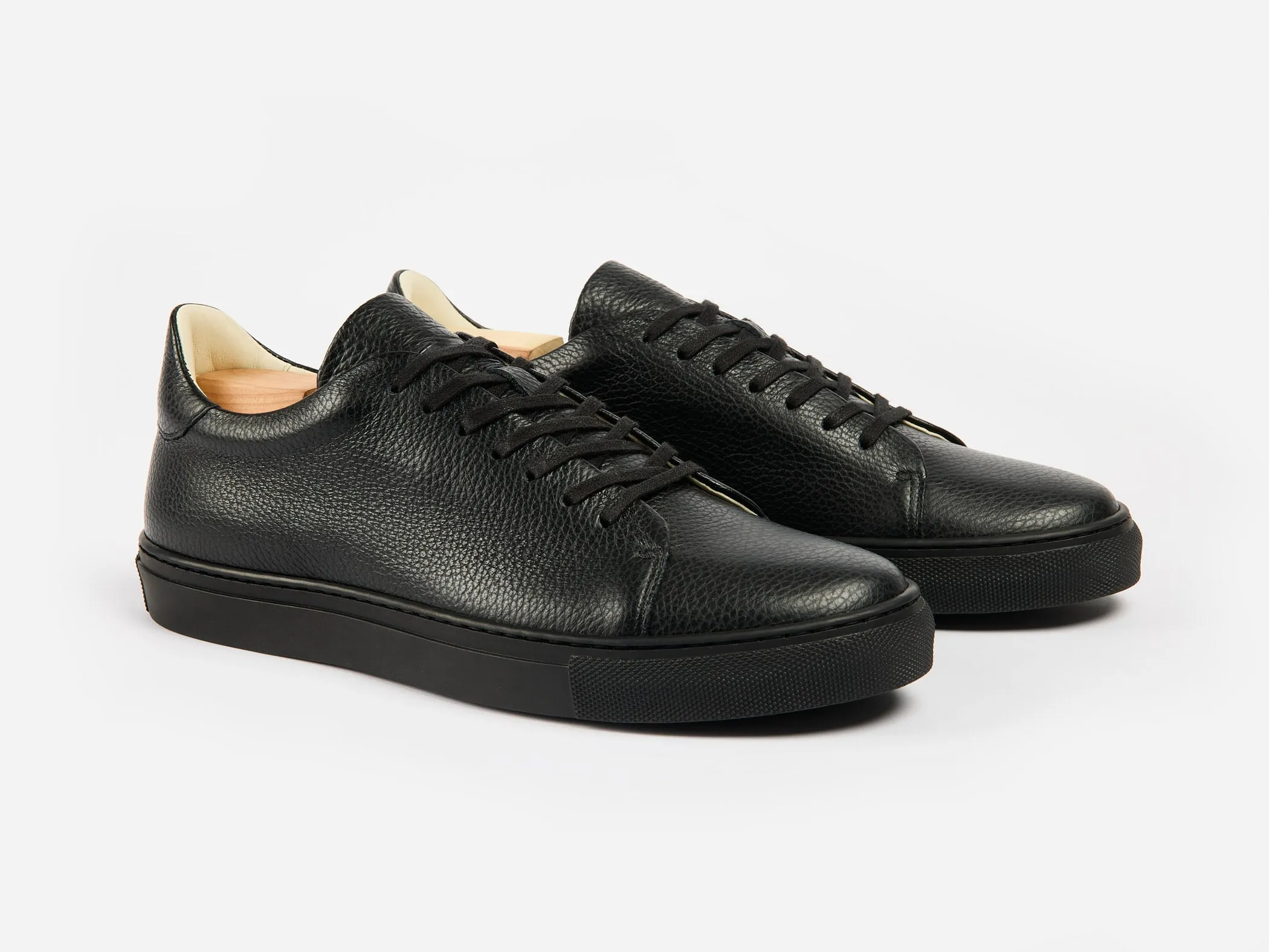 The Mellor II Sneaker - Mastrotto Adria Black Leather sold by GORAL product image thumbnail 4