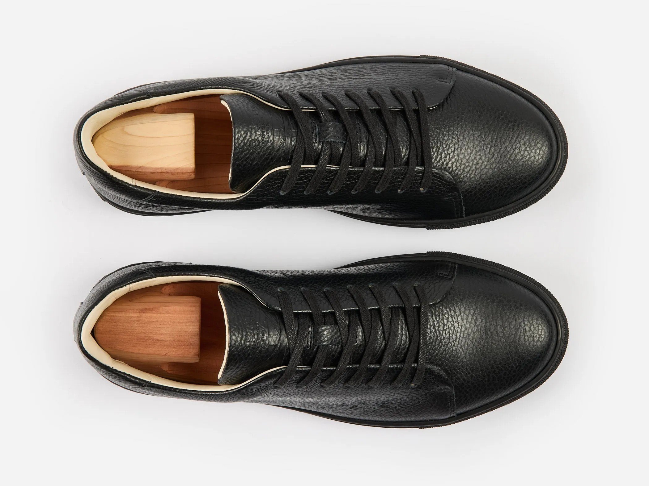 The Mellor II Sneaker - Mastrotto Adria Black Leather sold by GORAL product image thumbnail 3