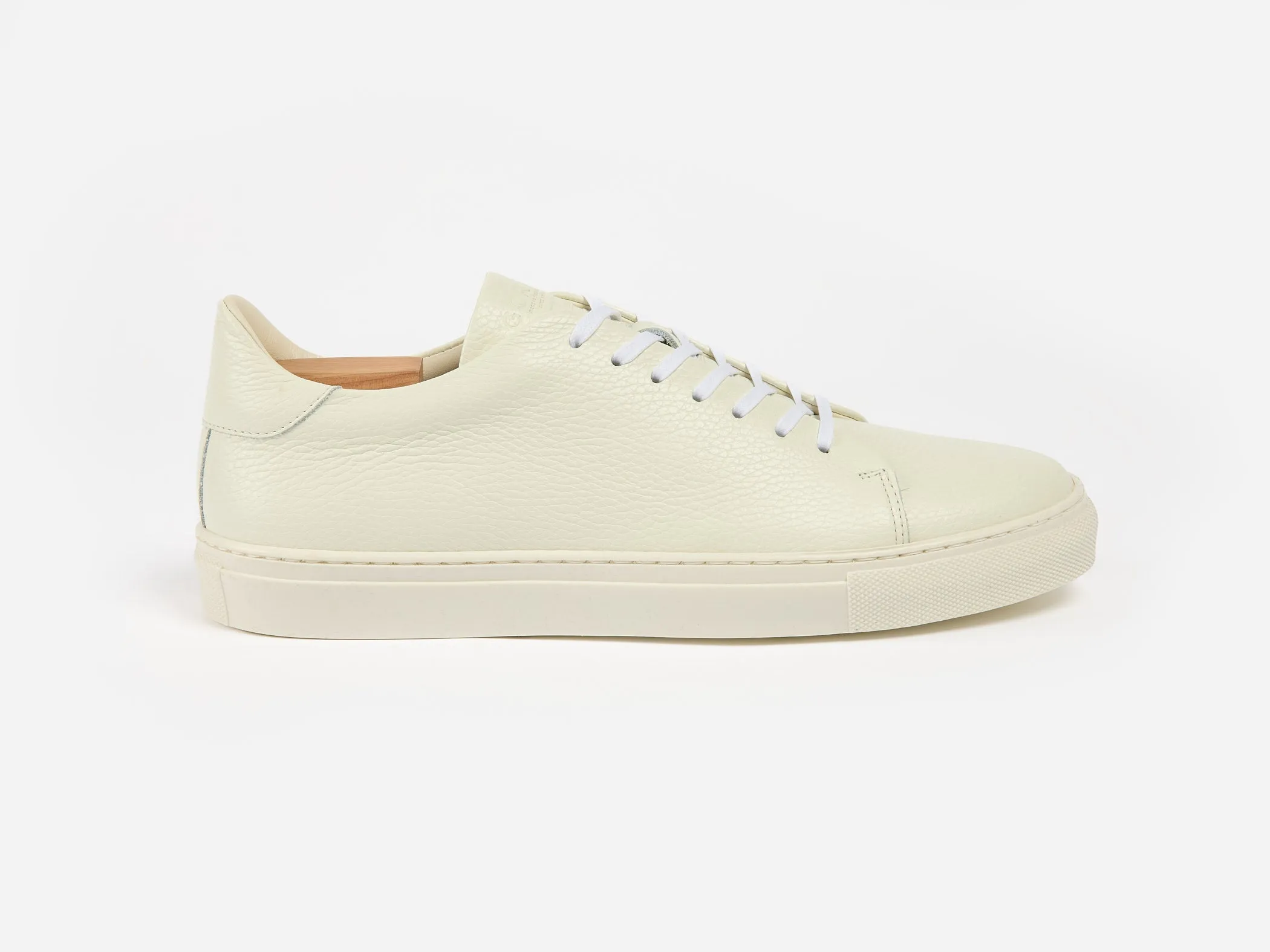 The Mellor II Sneaker - Mastrotto Adria Bianco Leather sold by GORAL