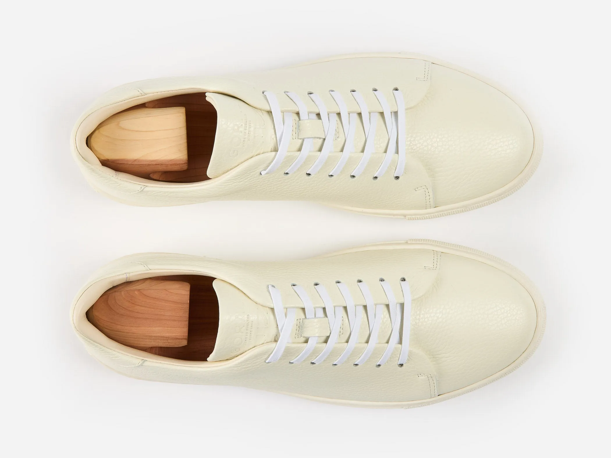 The Mellor II Sneaker - Mastrotto Adria Bianco Leather sold by GORAL product image thumbnail 4