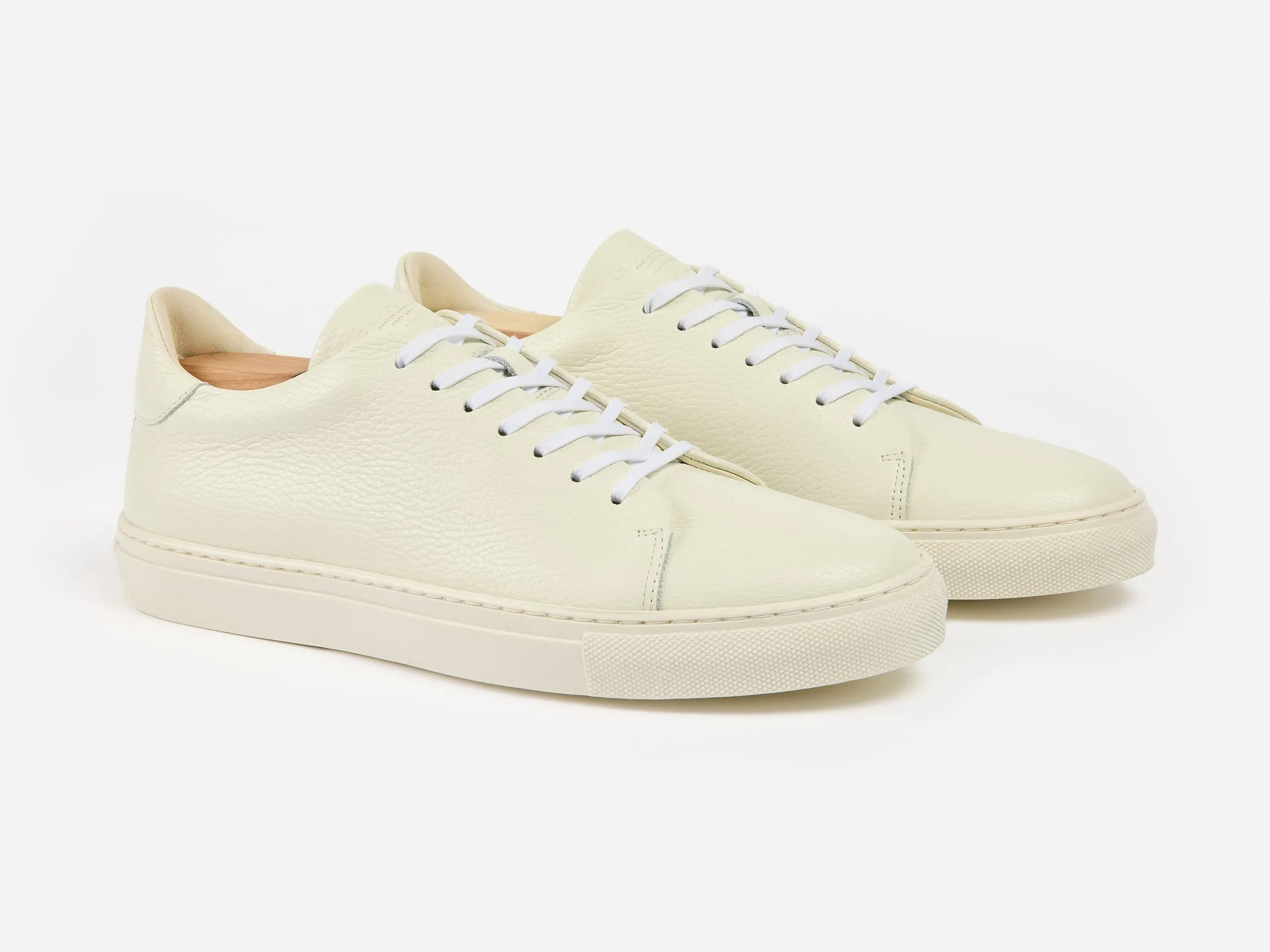 The Mellor II Sneaker - Mastrotto Adria Bianco Leather sold by GORAL product image thumbnail 3