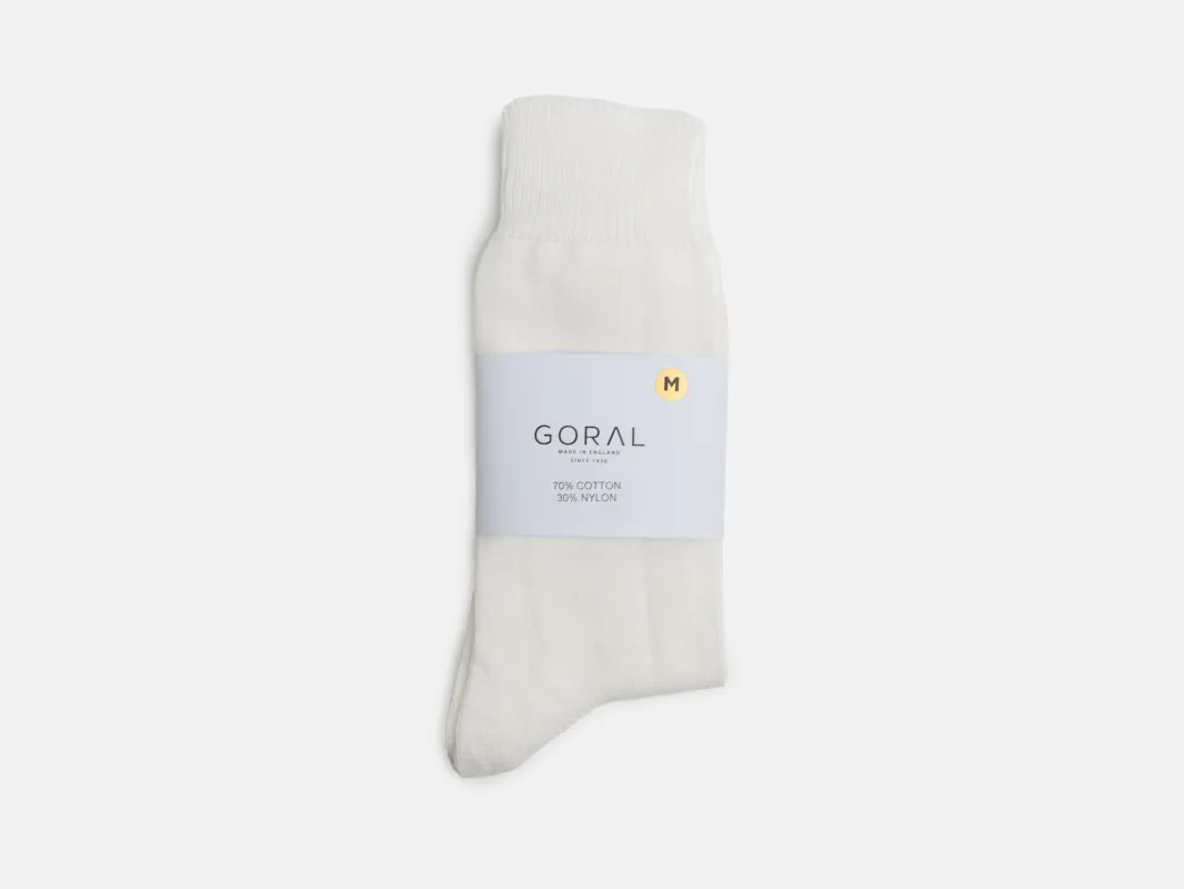 White Thin Boot Socks sold by GORAL