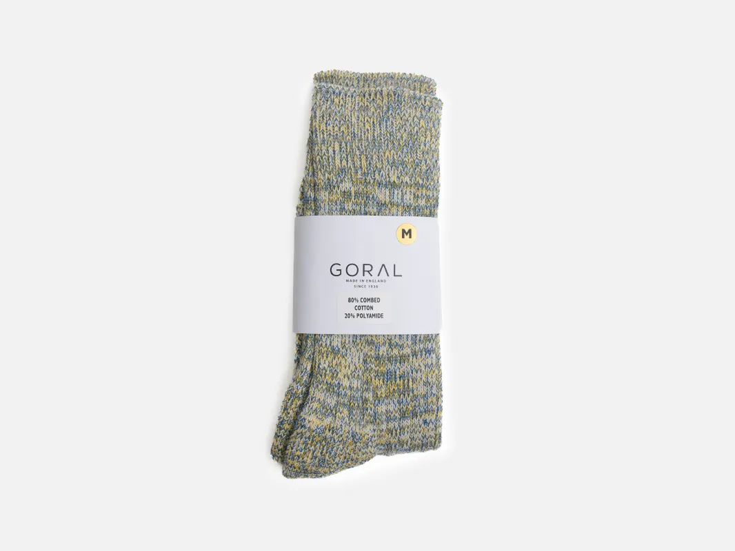 Yellow Fleck Thick Boot Socks sold by GORAL