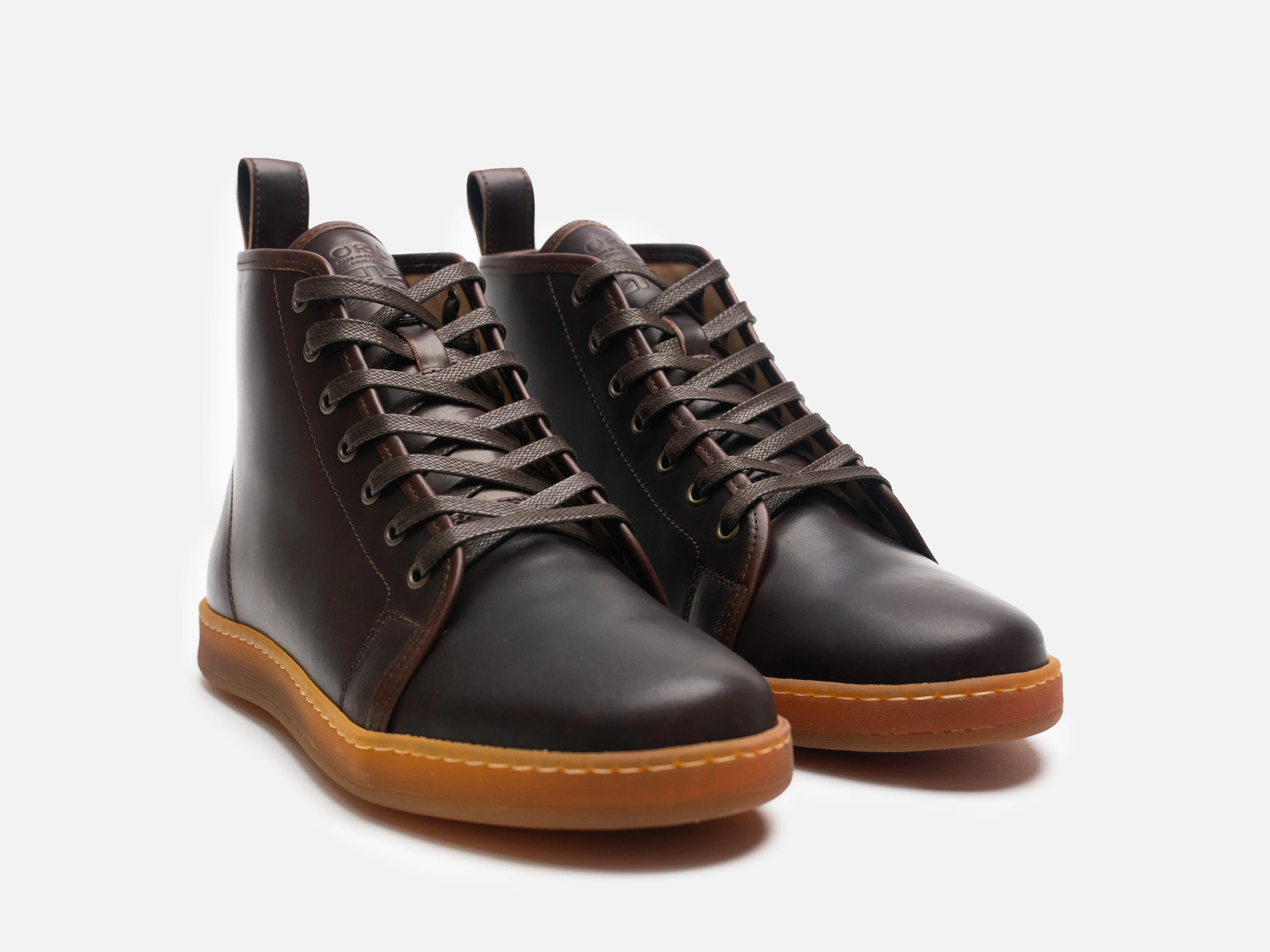 Rose Anvil X GORAL SMUGS High Top Sneaker 2.0 - Shell Cordovan No.8 sold by GORAL product image thumbnail 2
