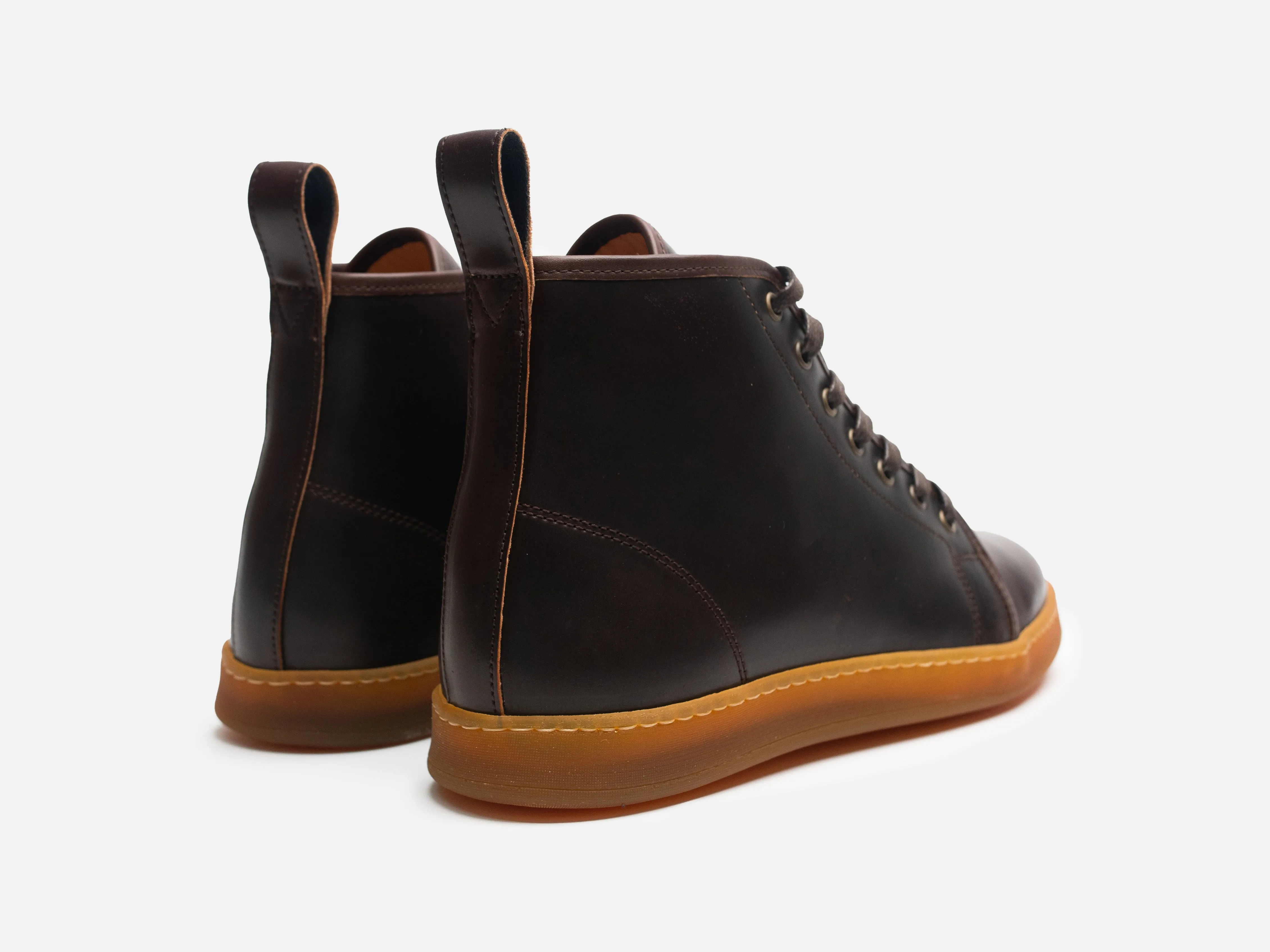 Rose Anvil X GORAL SMUGS High Top Sneaker 2.0 - Shell Cordovan No.8 sold by GORAL product image thumbnail 5