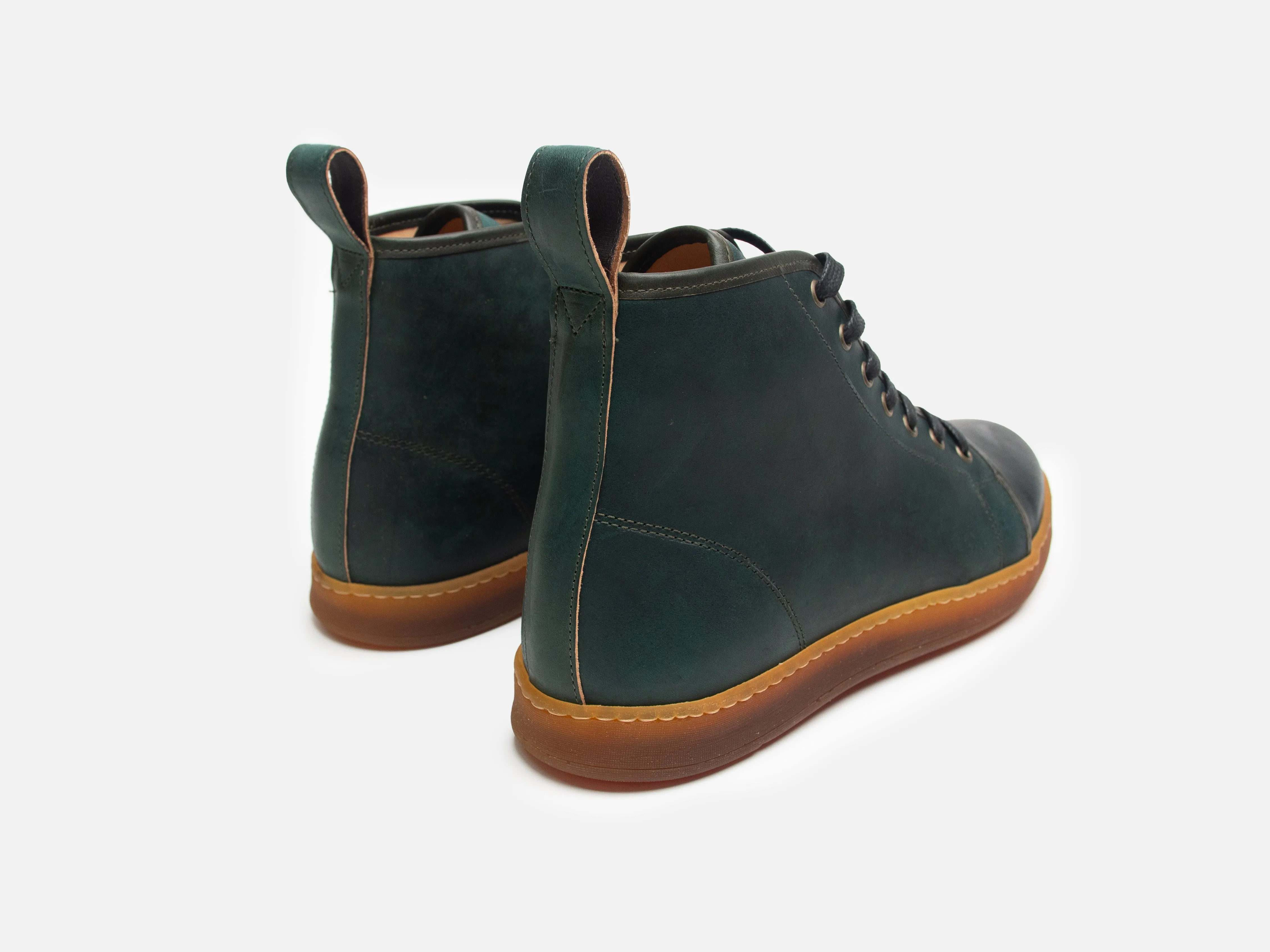 Rose Anvil X GORAL SMUGS High Top Sneaker 2.0 - Shell Cordovan Reverse Black sold by GORAL product image thumbnail 5