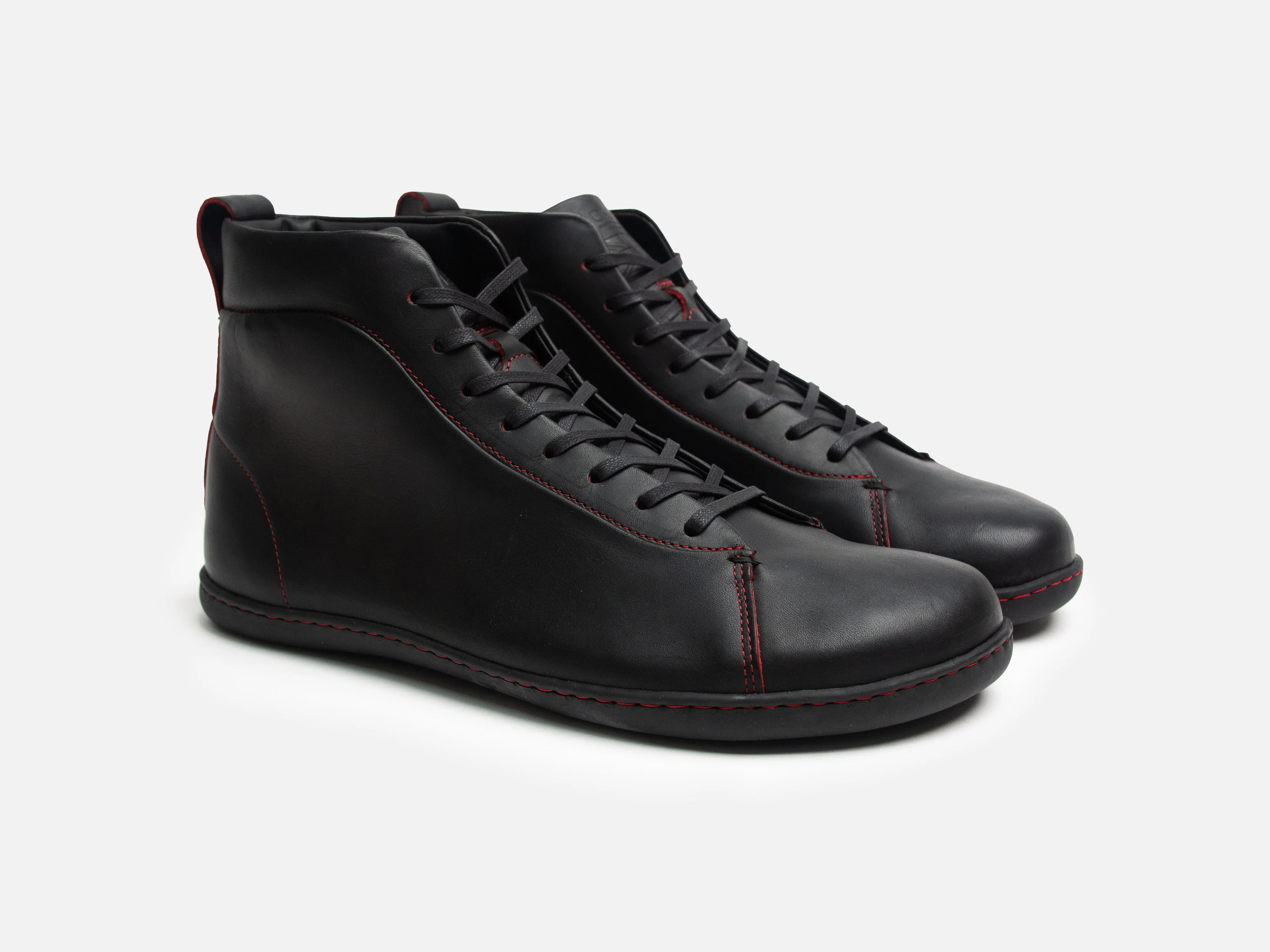 Rose Anvil X GORAL SMUGS Barefoot High Top Blood Core Leather Sneaker PRE-ORDER sold by GORAL product image thumbnail 2