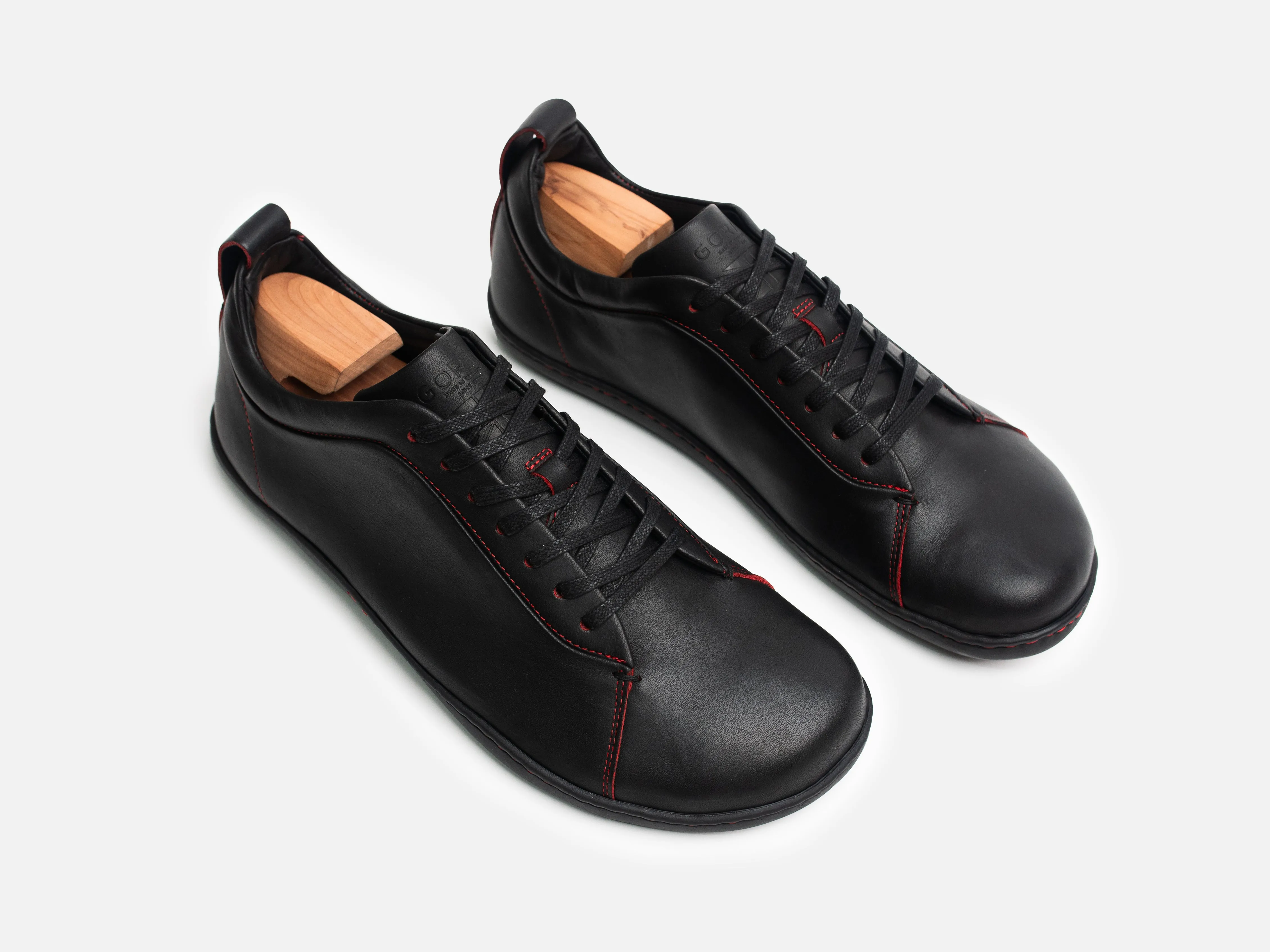 Rose Anvil X GORAL SMUGS Barefoot Low Top Blood Core Leather Sneaker PRE-ORDER sold by GORAL product image thumbnail 2