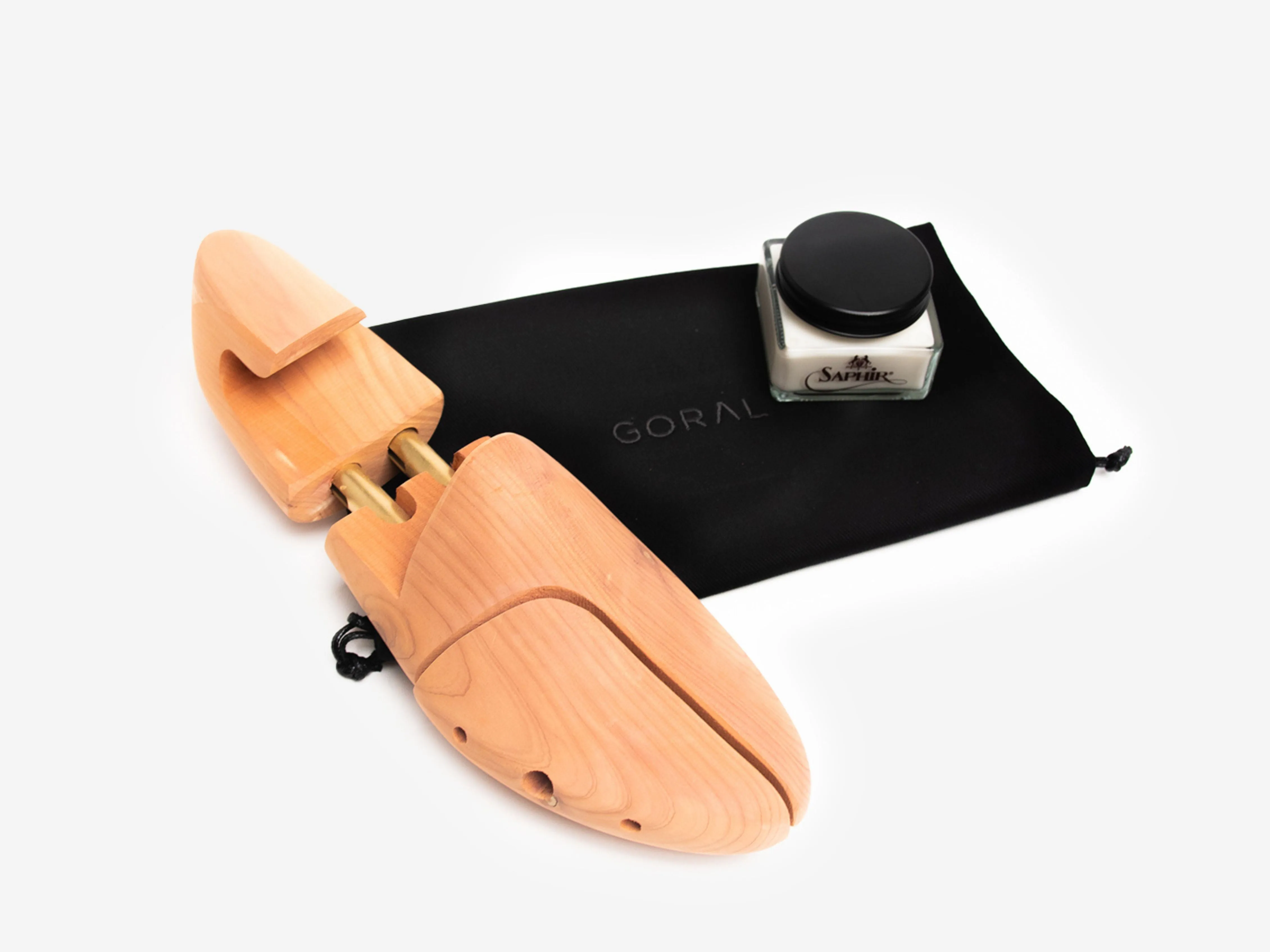 Essentials Care Bundle - Cedar Shoe Trees & Renovator Cream sold by GORAL product image thumbnail 2