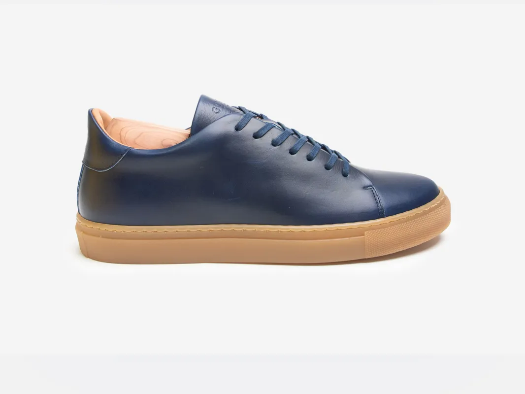 The Mellor II Sneaker - Horween Ink Leather sold by GORAL