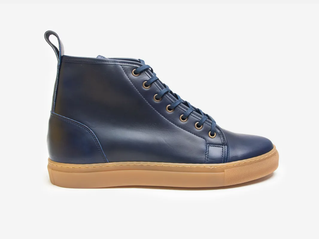 Rose Anvil X GORAL SMUGS High Top Sneaker 2.0 - Horween Ink PRE-ORDER sold by GORAL