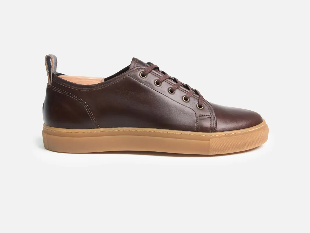 Rose Anvil X GORAL SMUGS Low Top Sneaker - Horween Brown PRE-ORDER sold by GORAL