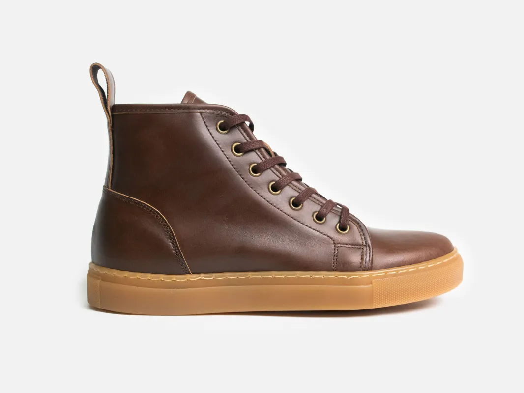 EYAM High Top Sneaker - Charles F Stead Beaumont Natural Brown (Womens) sold by GORAL