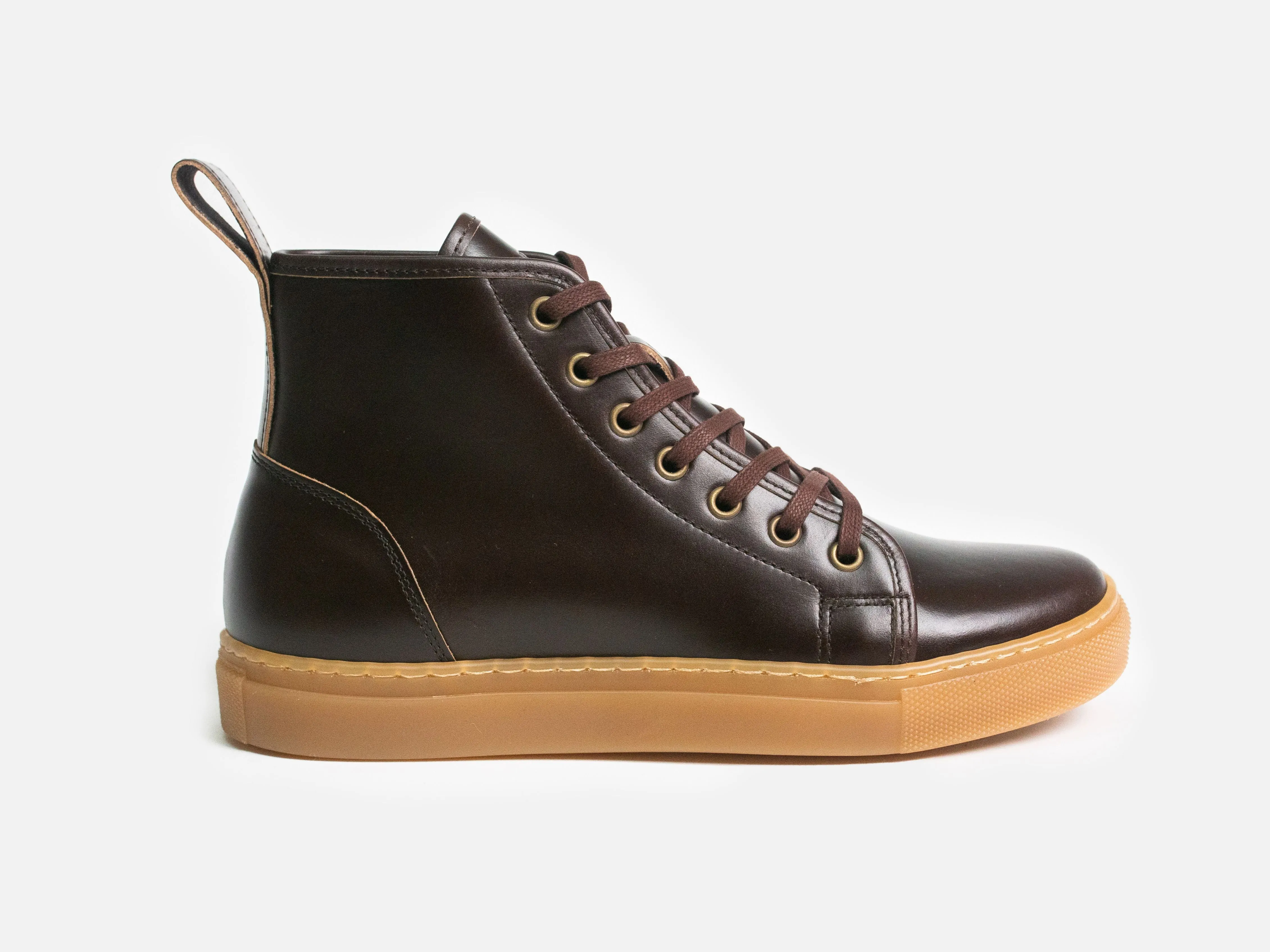 EYAM High Top Sneaker - Charles F Stead Beaumont Dark Brown (Womens) sold by GORAL