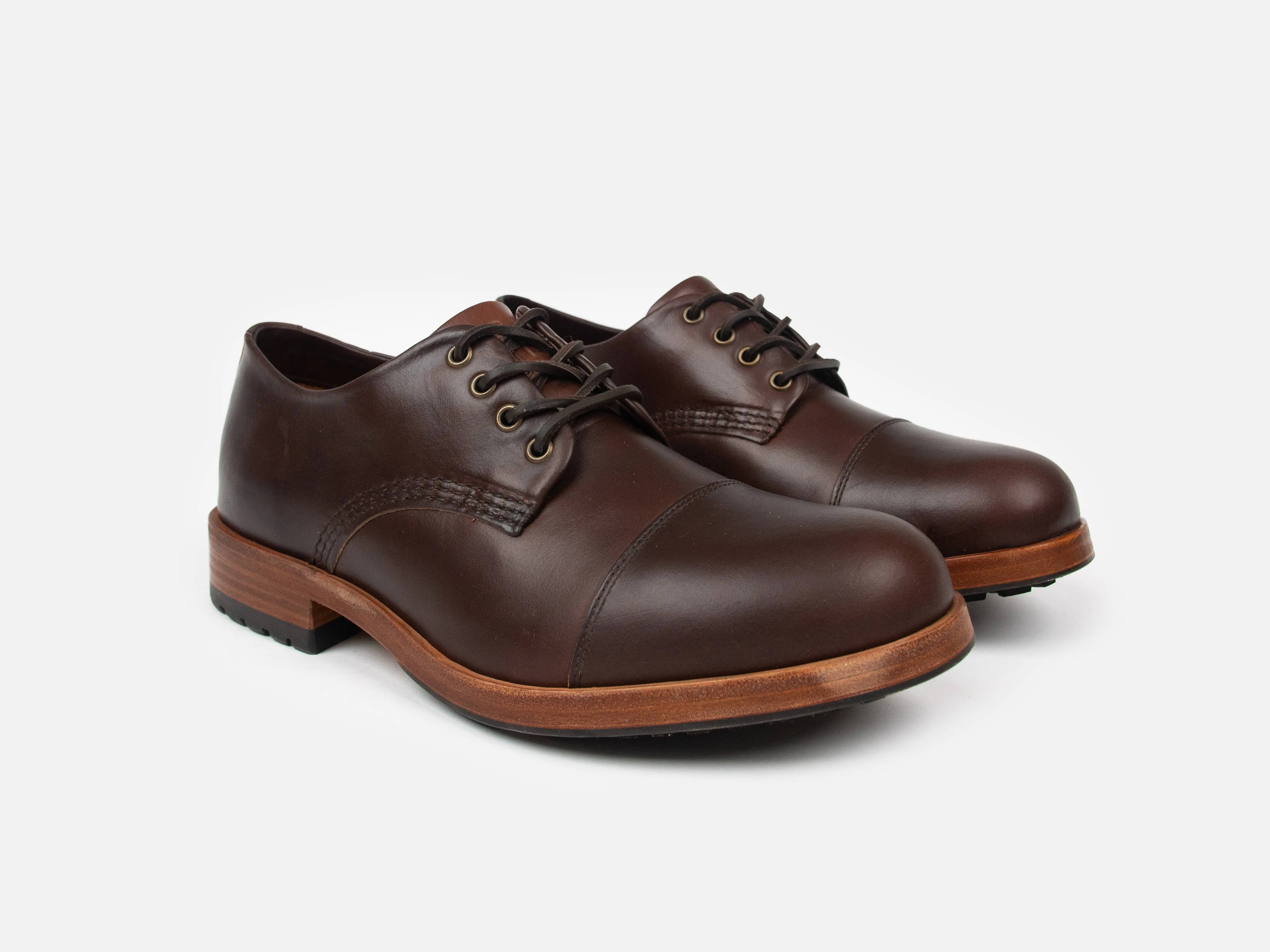 The CASTLETON Shoe - Horween Dark Brown Leather sold by GORAL product image thumbnail 2