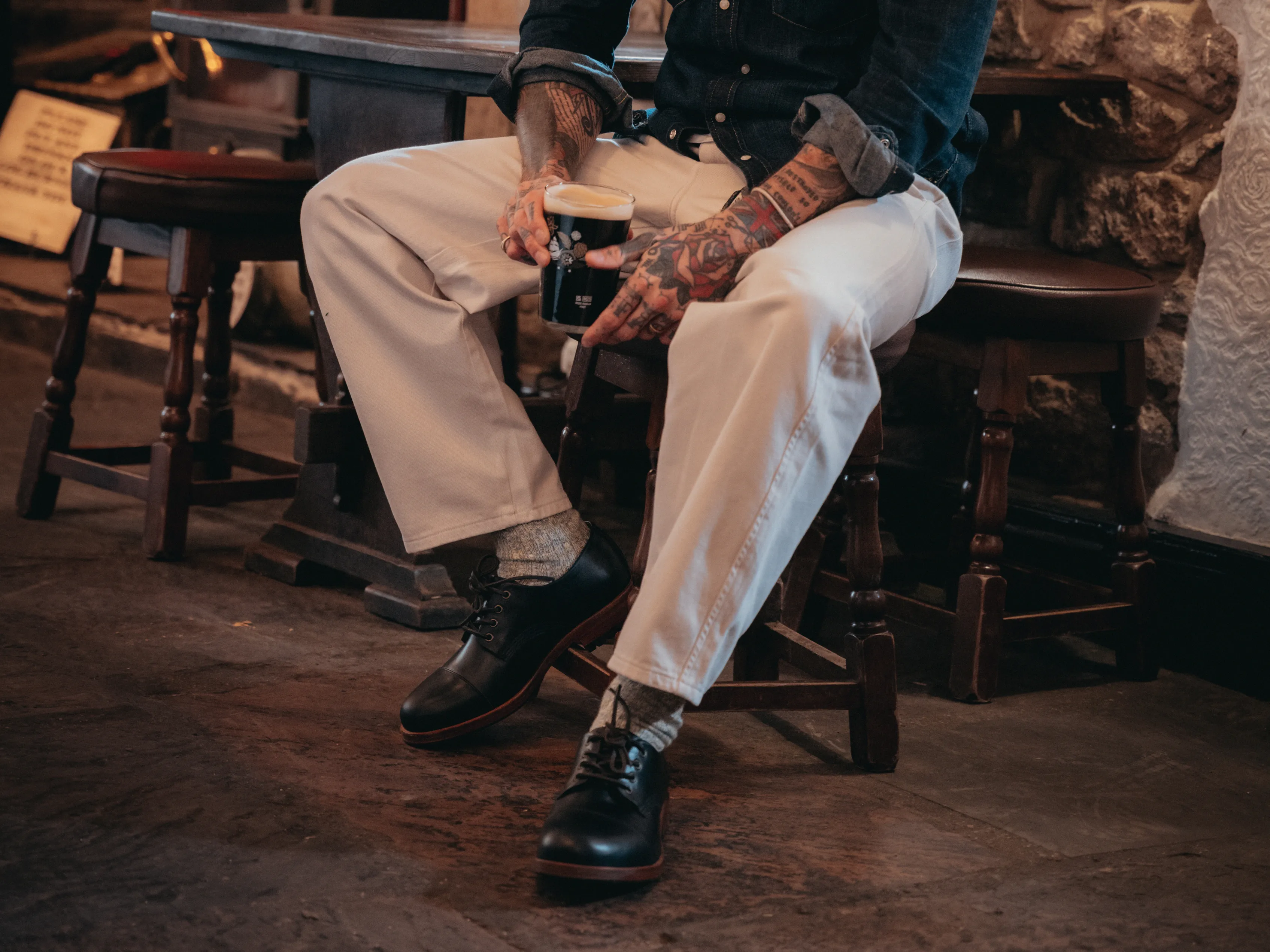 The CASTLETON Shoe - Horween Dark Brown Leather sold by GORAL product image thumbnail 5