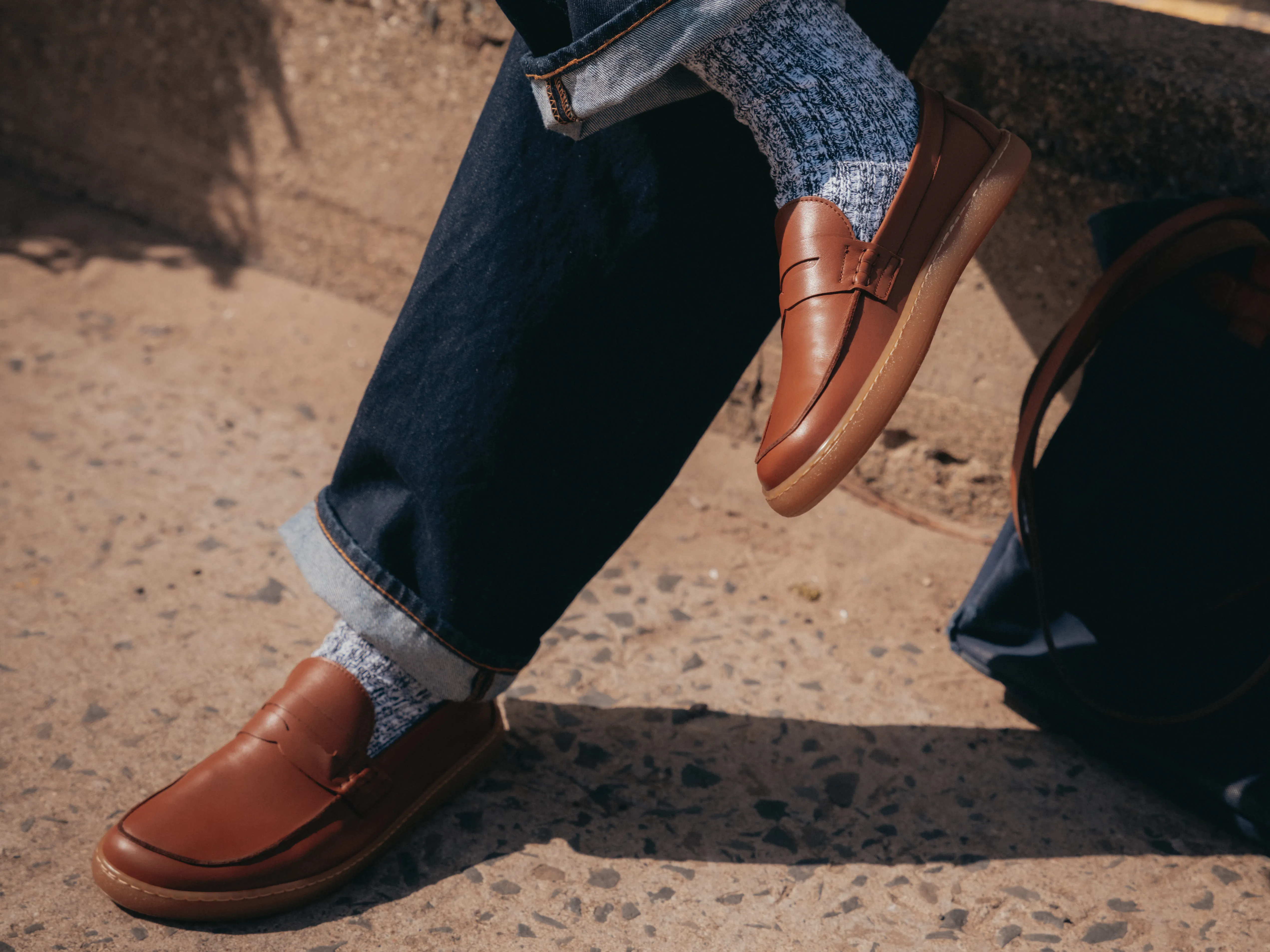 ASLIN Barefoot Loafer - Natural Calfskin Nappa Leather sold by GORAL product image thumbnail 4
