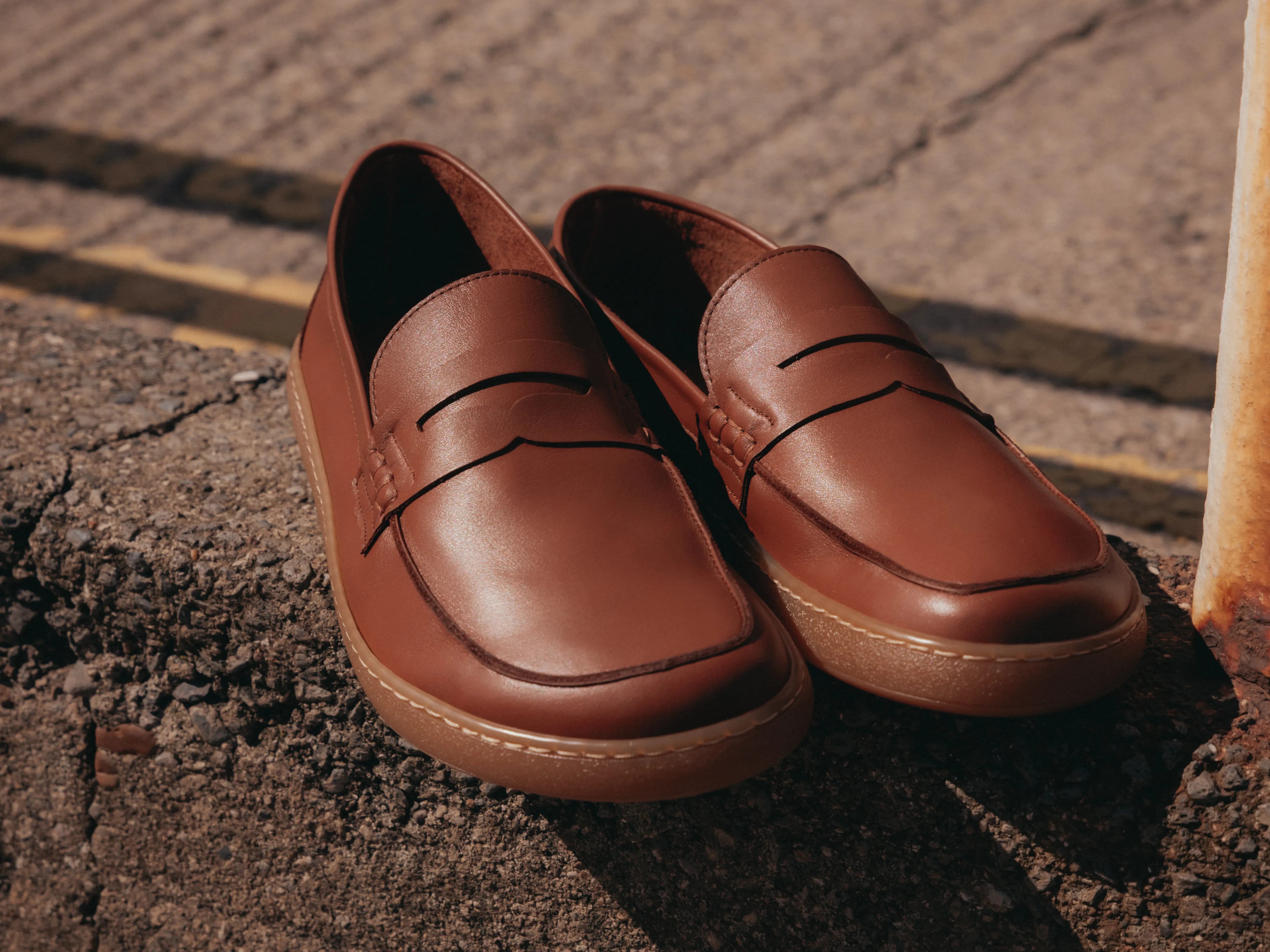 ASLIN Barefoot Loafer - Natural Calfskin Nappa Leather sold by GORAL product image thumbnail 5