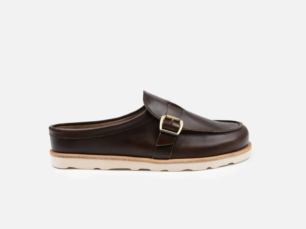 MEERS Barefoot Mules - Dark Brown Horween Chromexcel Leather made by GORAL